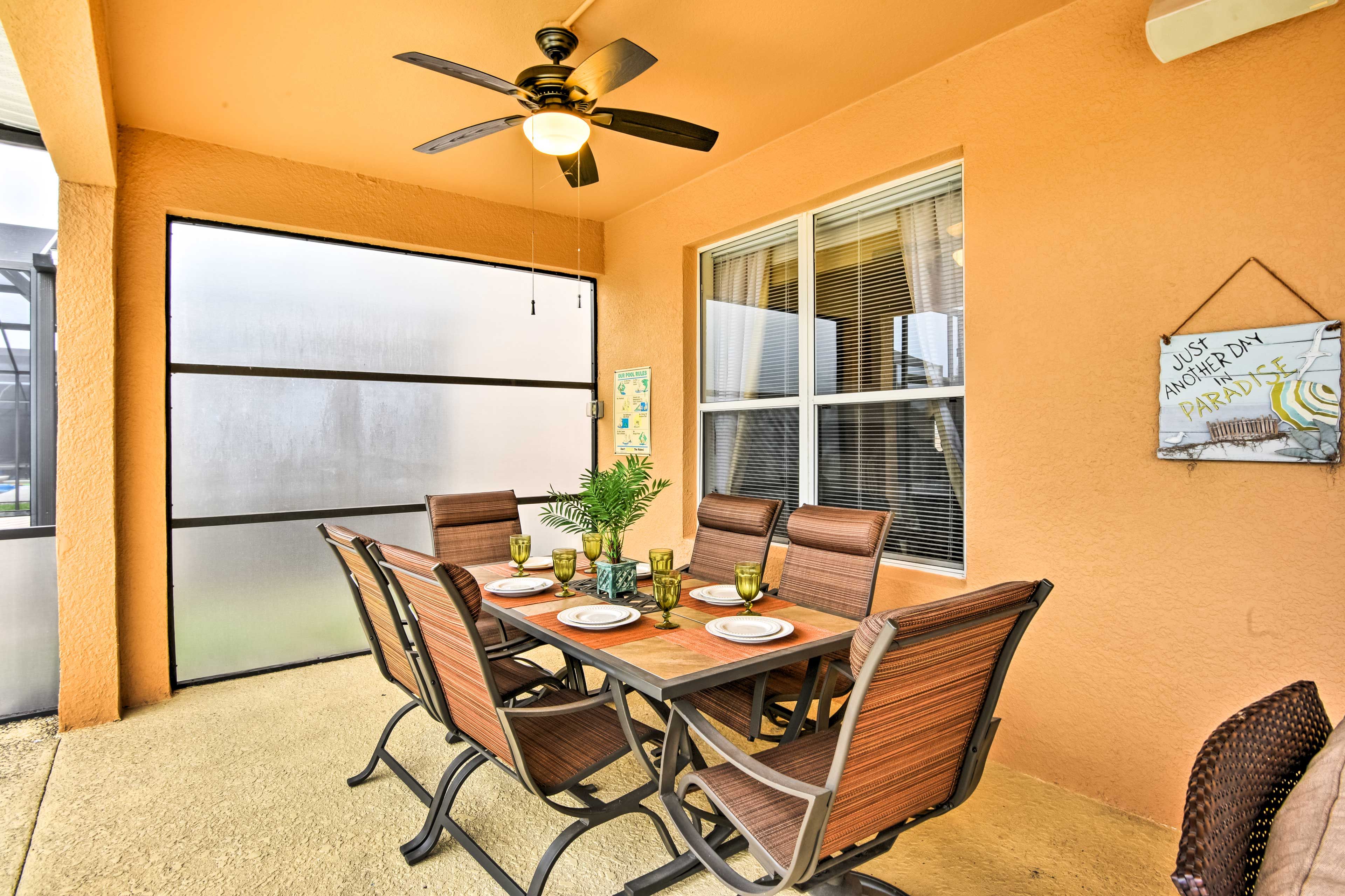 Private Lanai | Outdoor Dining