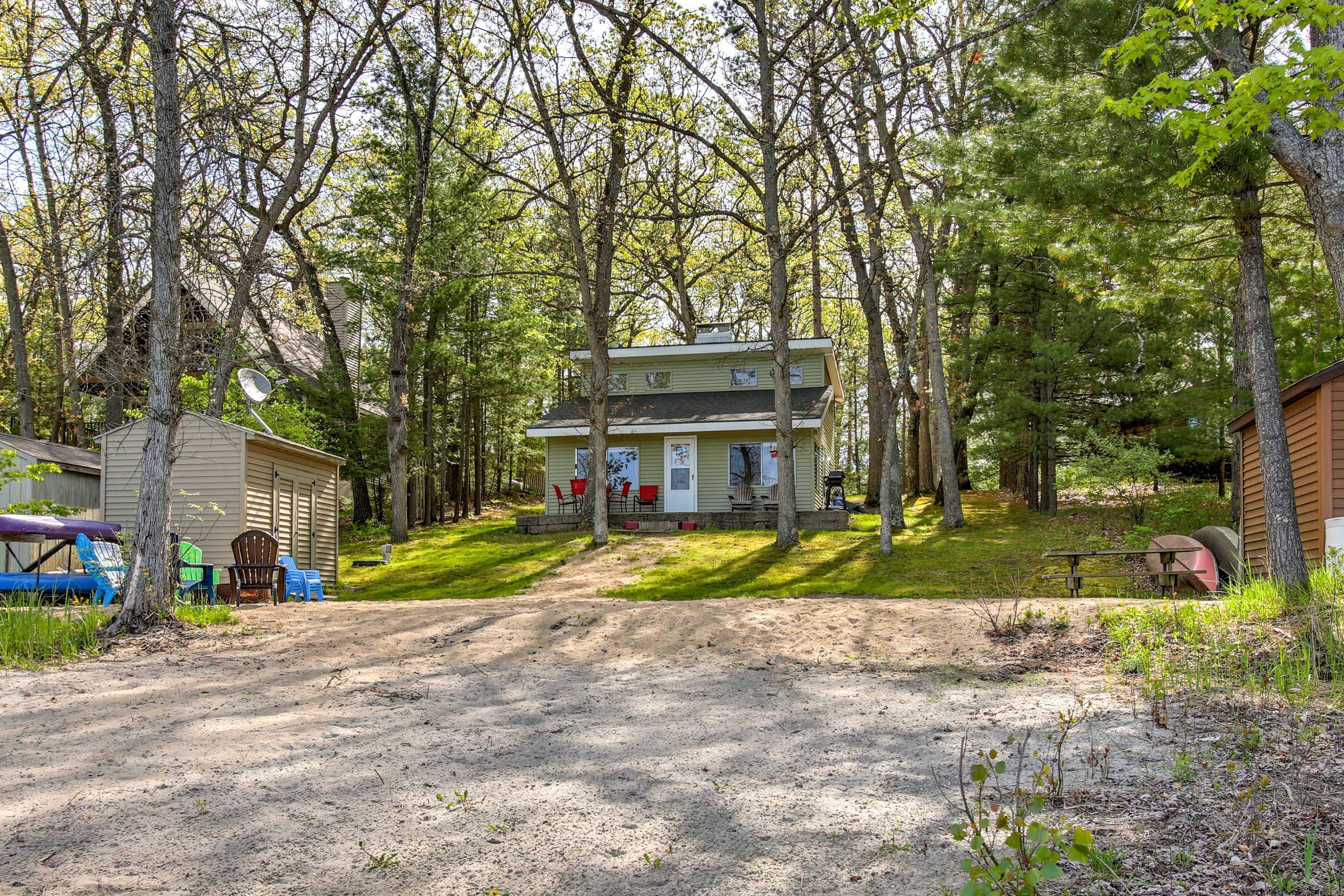 Experience a true northern Michigan retreat while staying here!