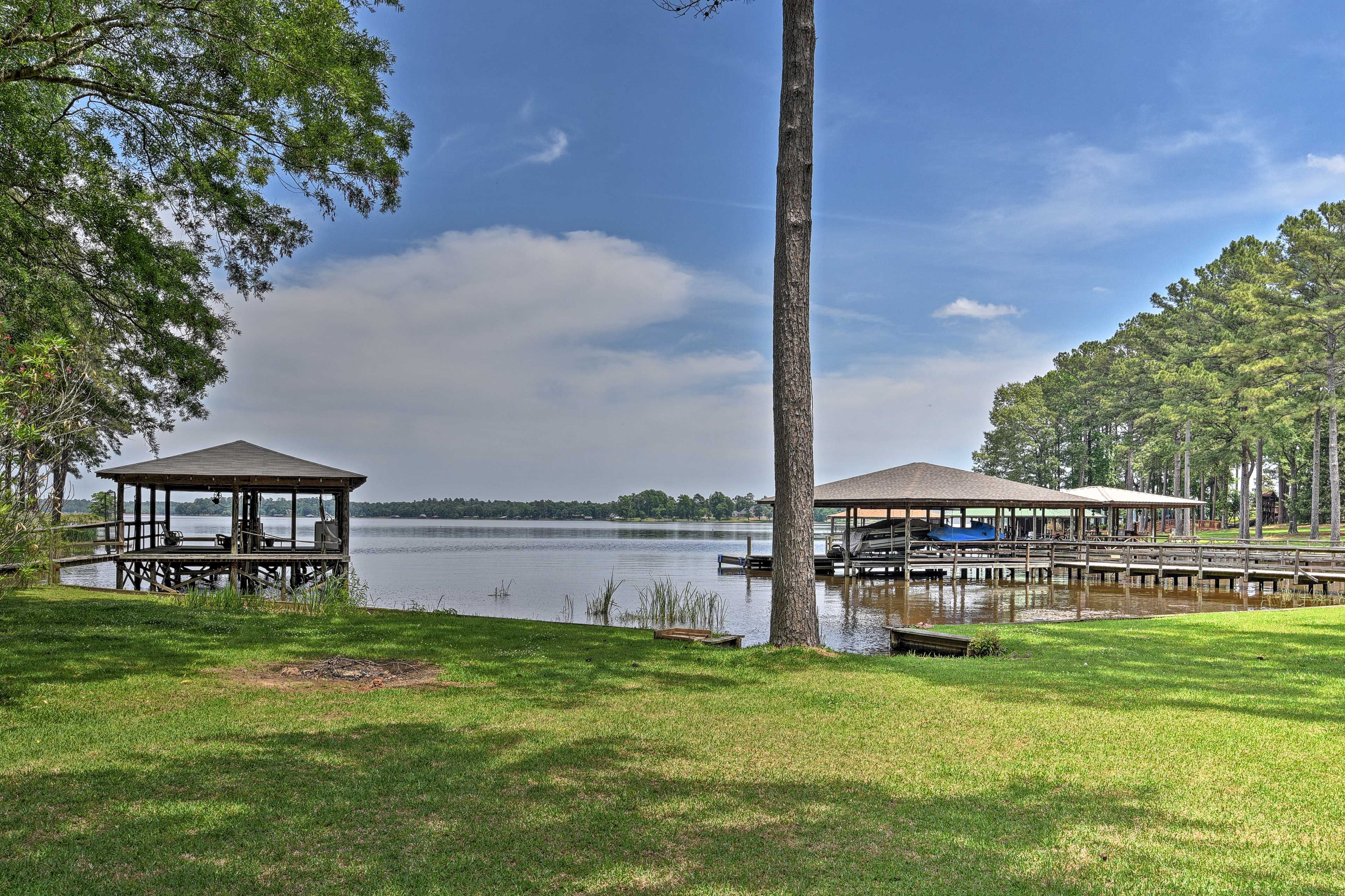 Cypress Bayou Reservoir Access On-Site