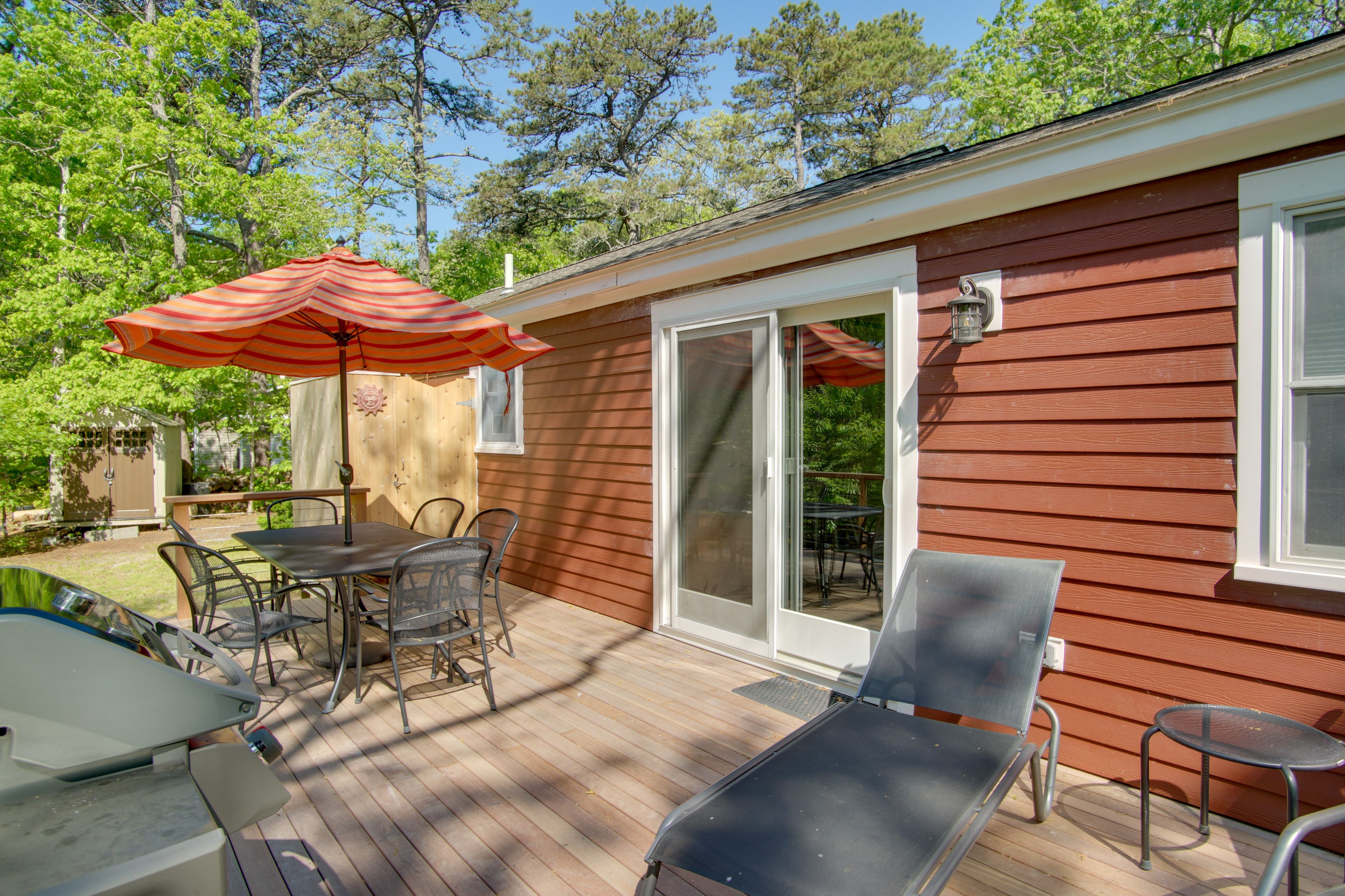 Back Deck | Gas Grill | Dining Space