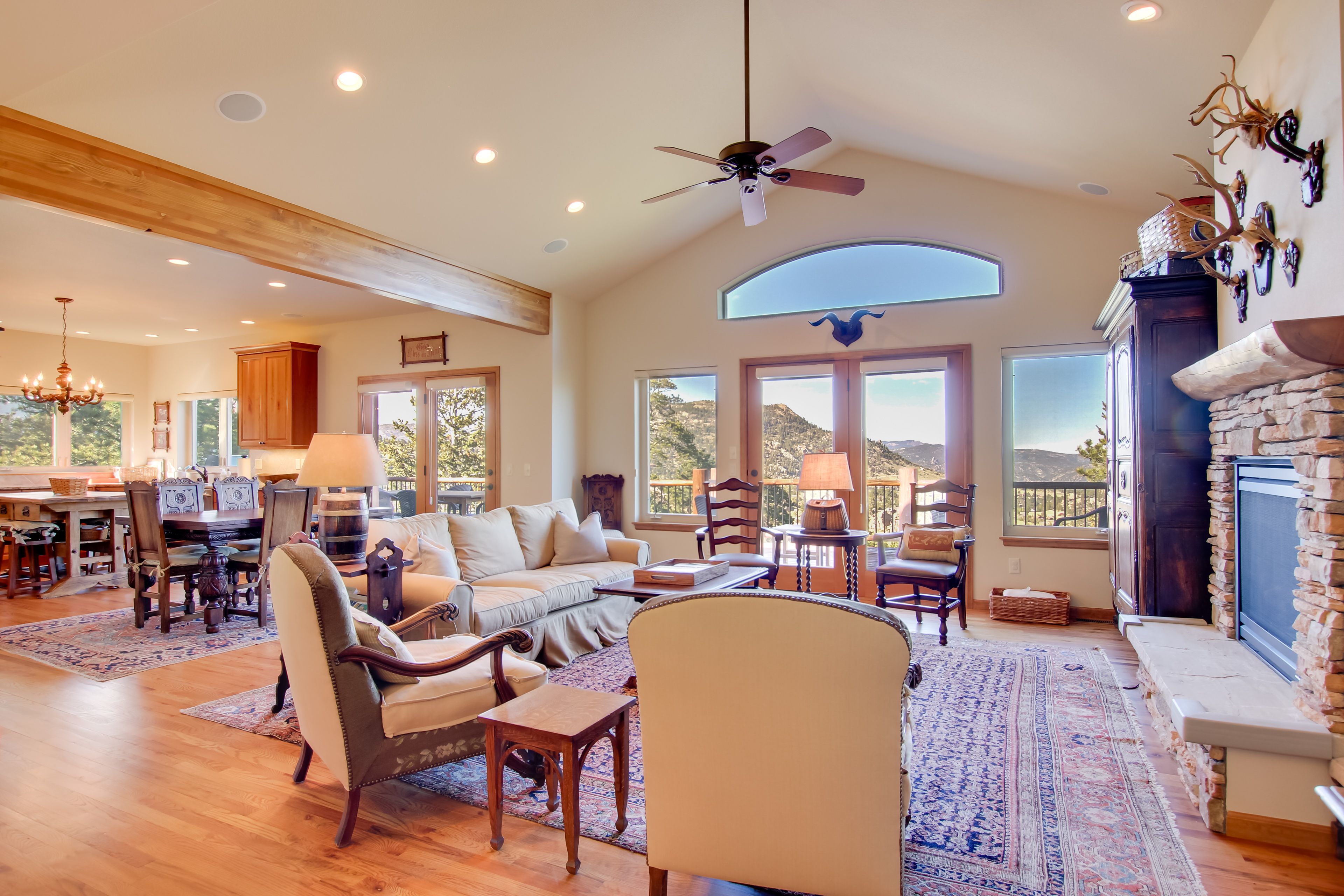 Estes Park Vacation Rental | 4BR | 4.5BA | 3,010 Sq Ft | Step-Free Access