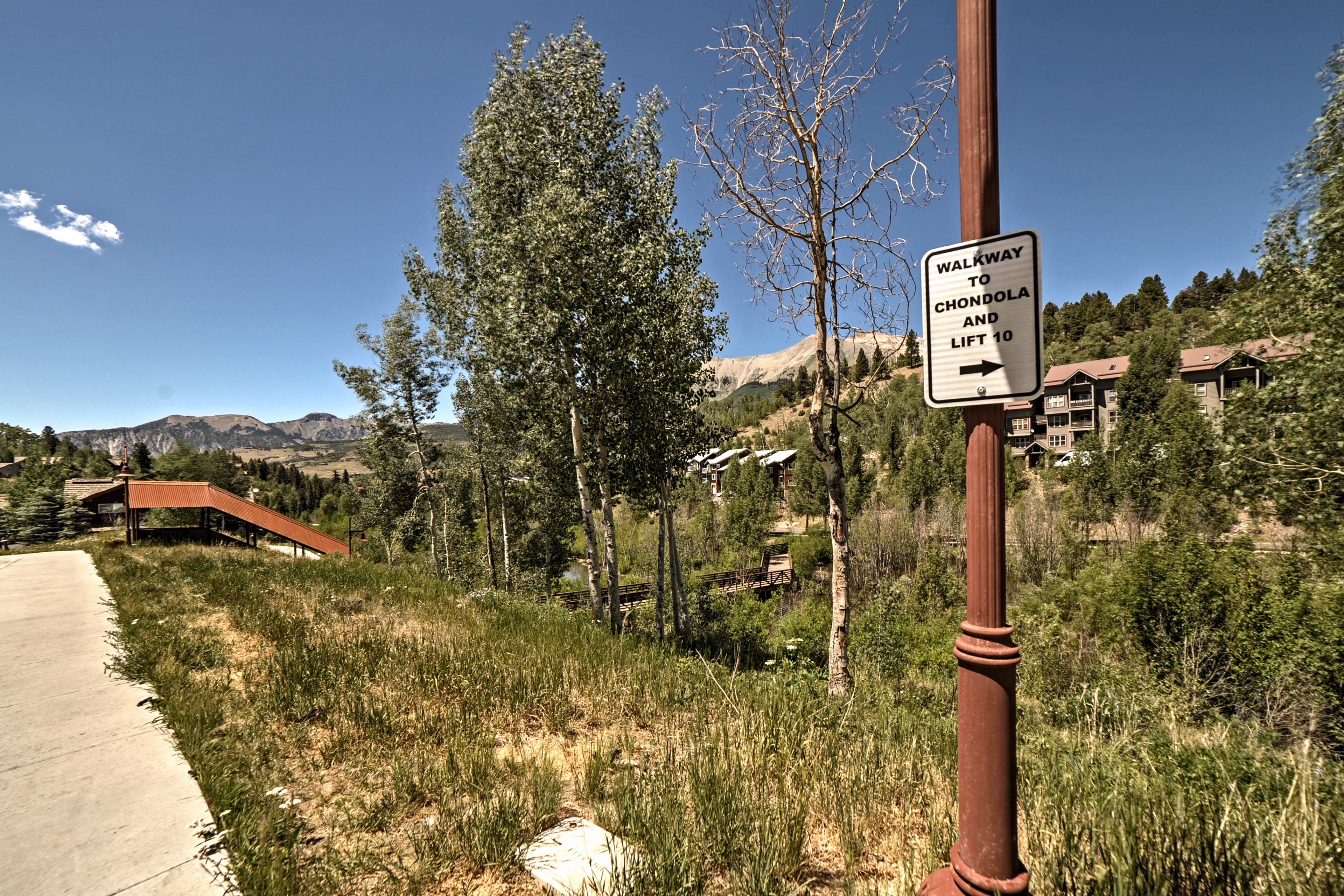 Walk to Ski Lifts