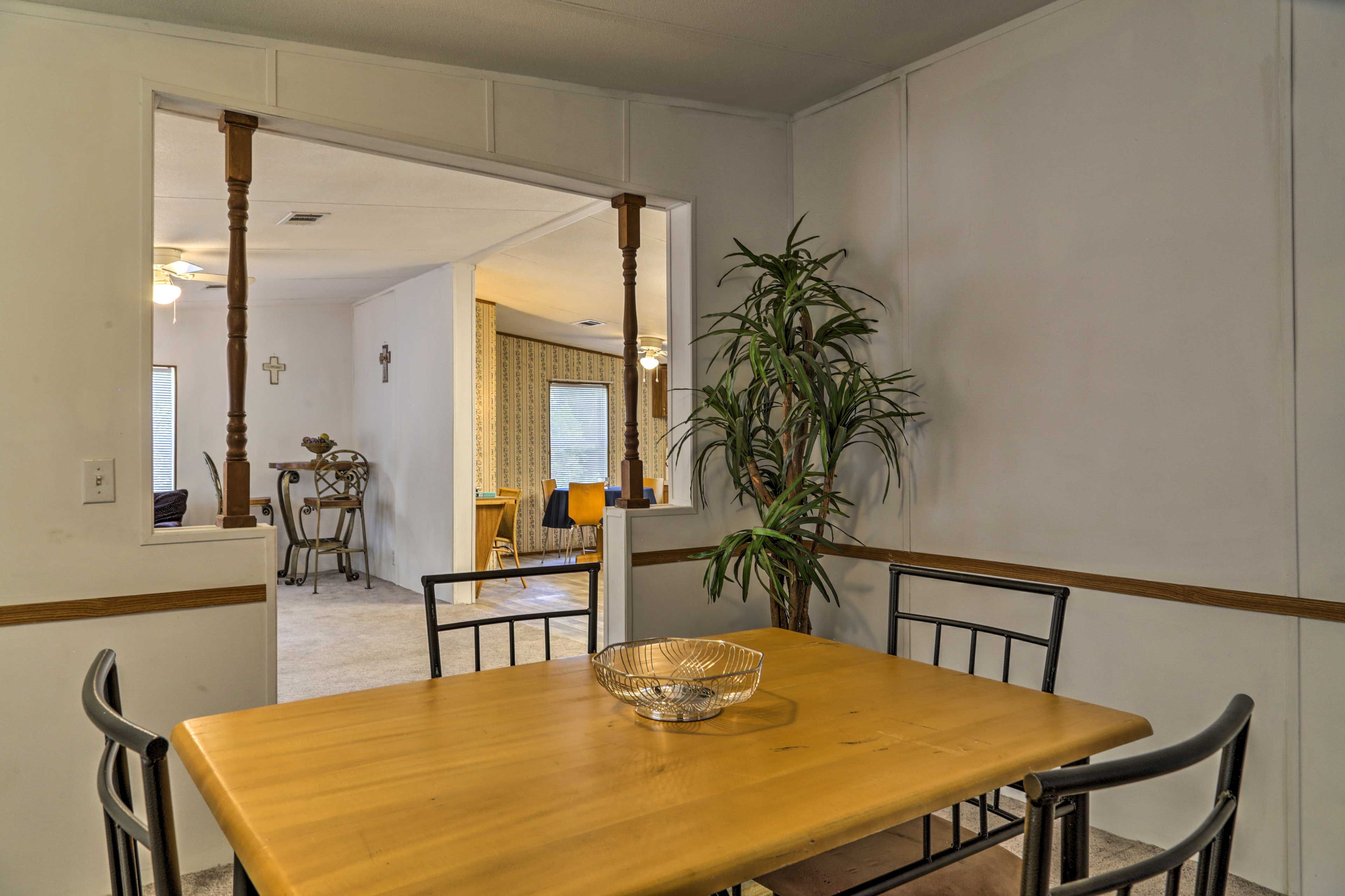 Book your High Springs getaway to this 3-bedroom, 2-bath vacation rental home!