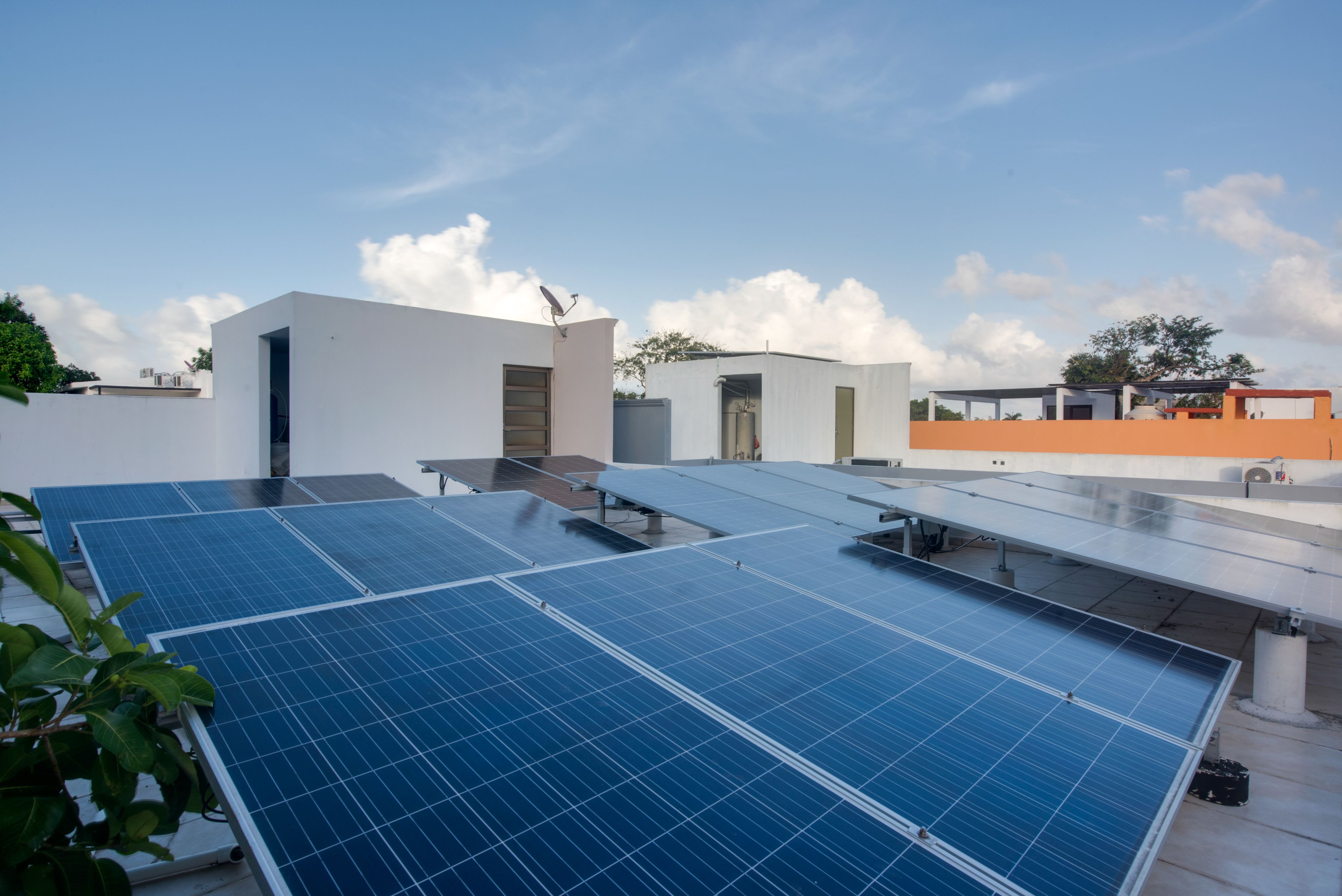 Solar-Powered Home
