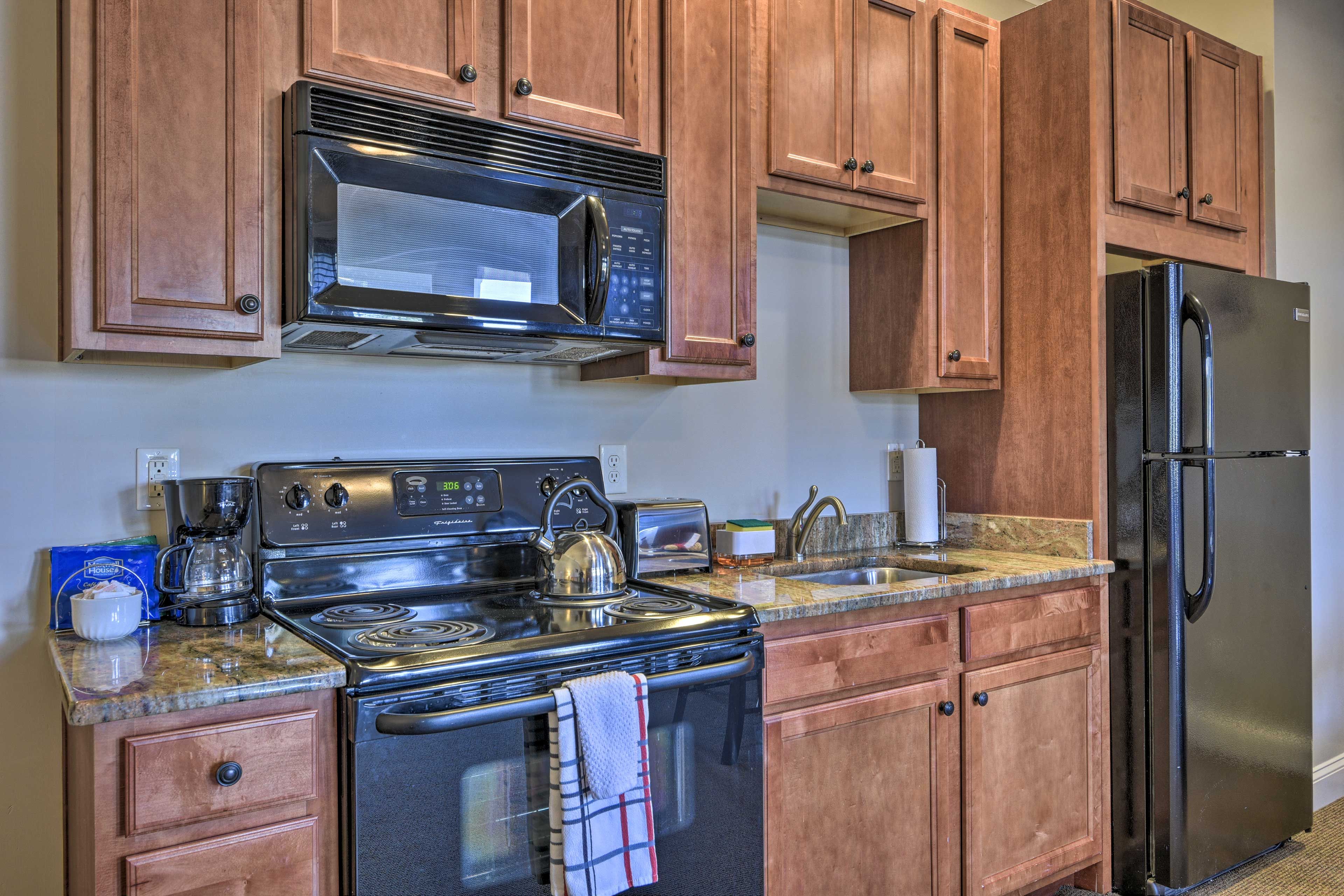 Kitchen | Fully Equipped | Cooking Basics | Drip Coffee Maker