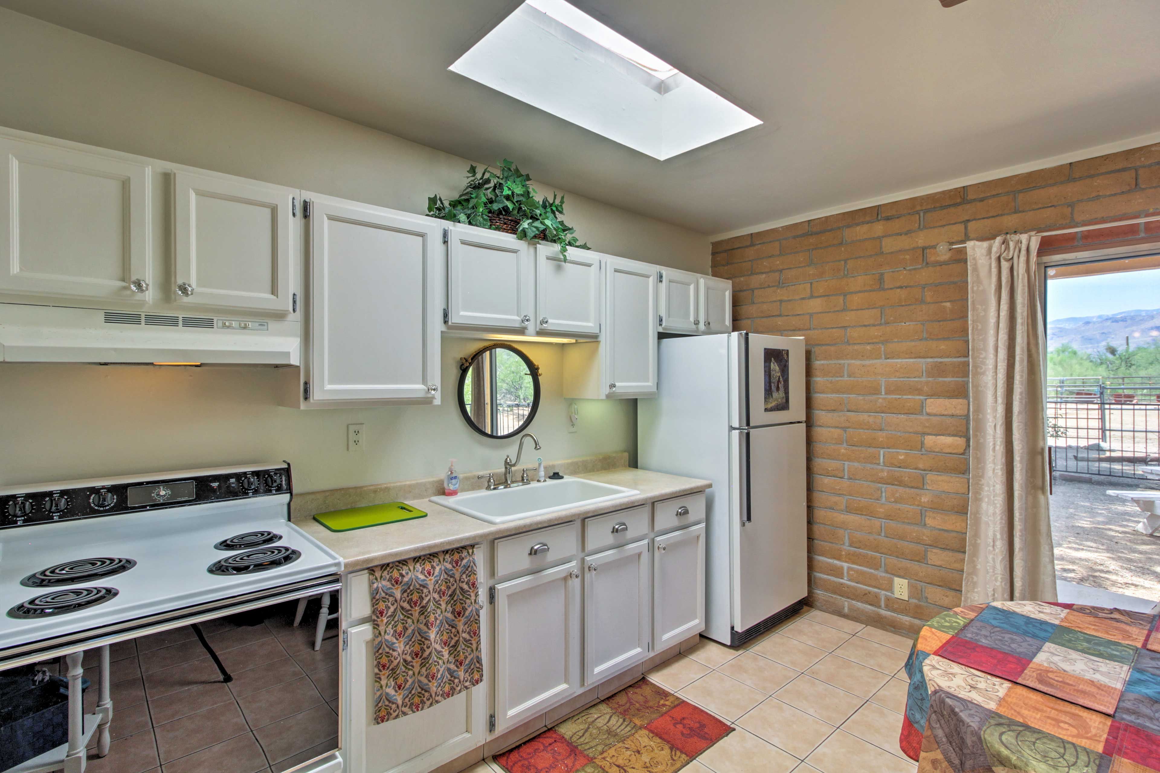 Well-Equipped Kitchen