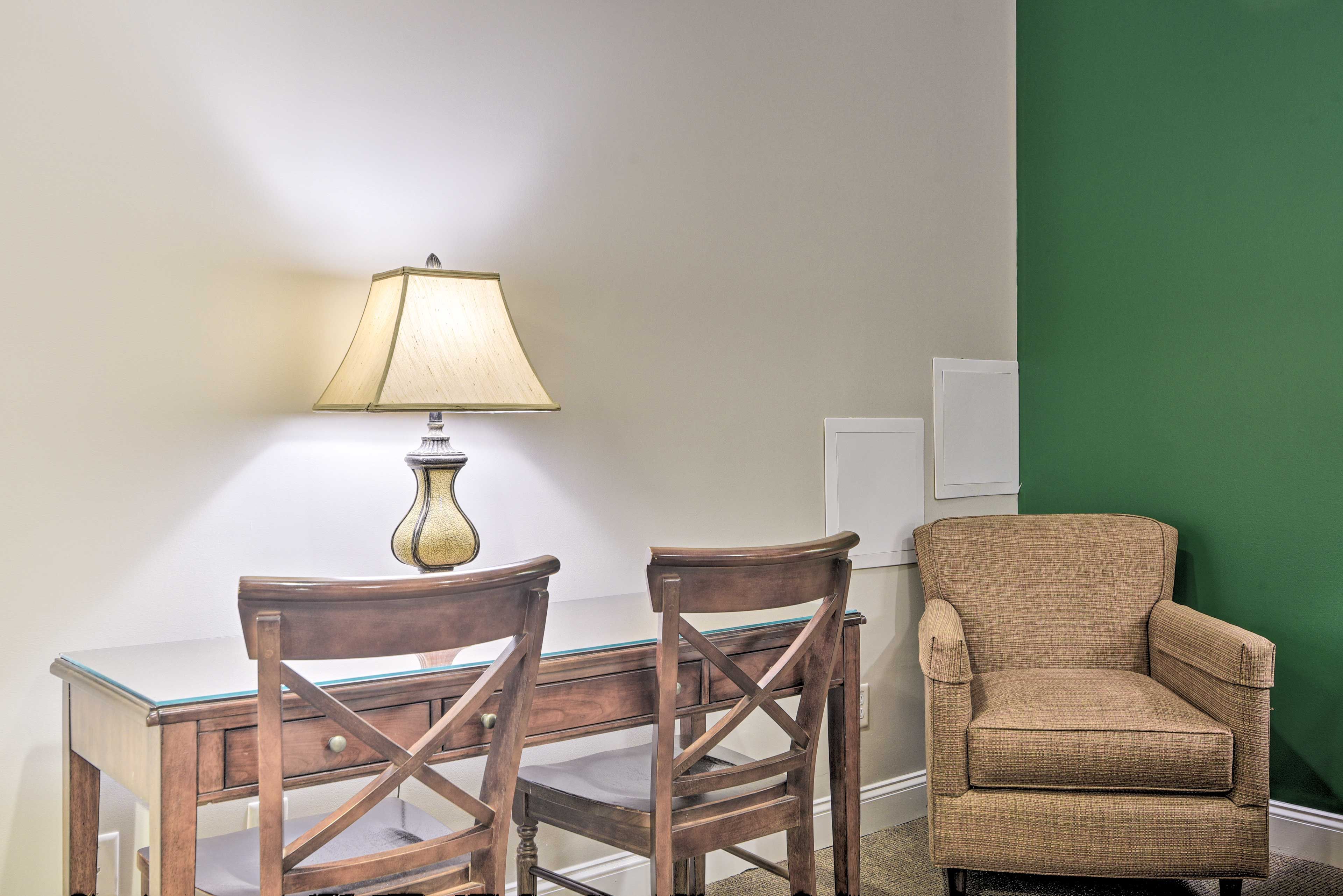 Bedroom | Laptop-Friendly Workspace