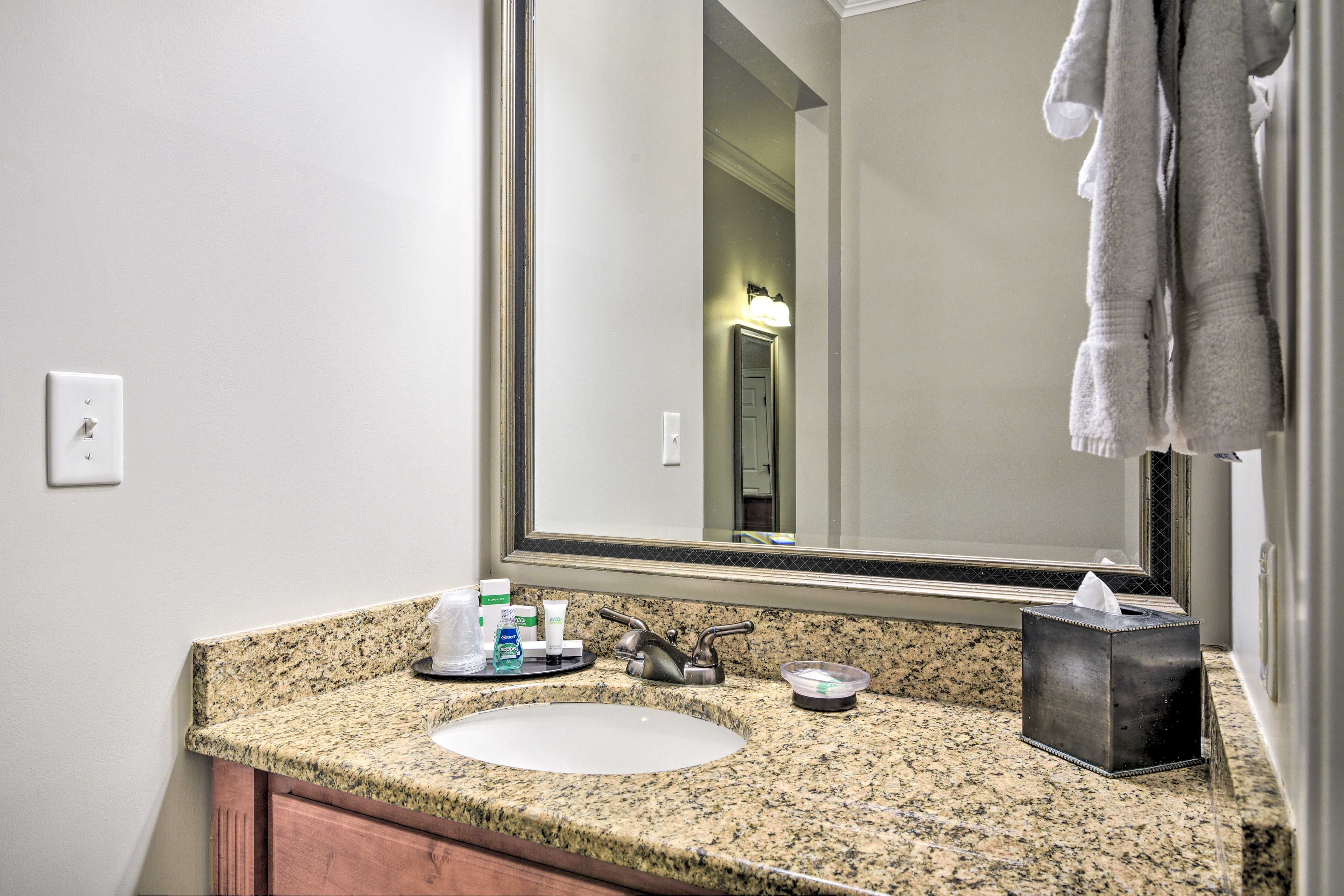 Bathroom | Toiletries Provided