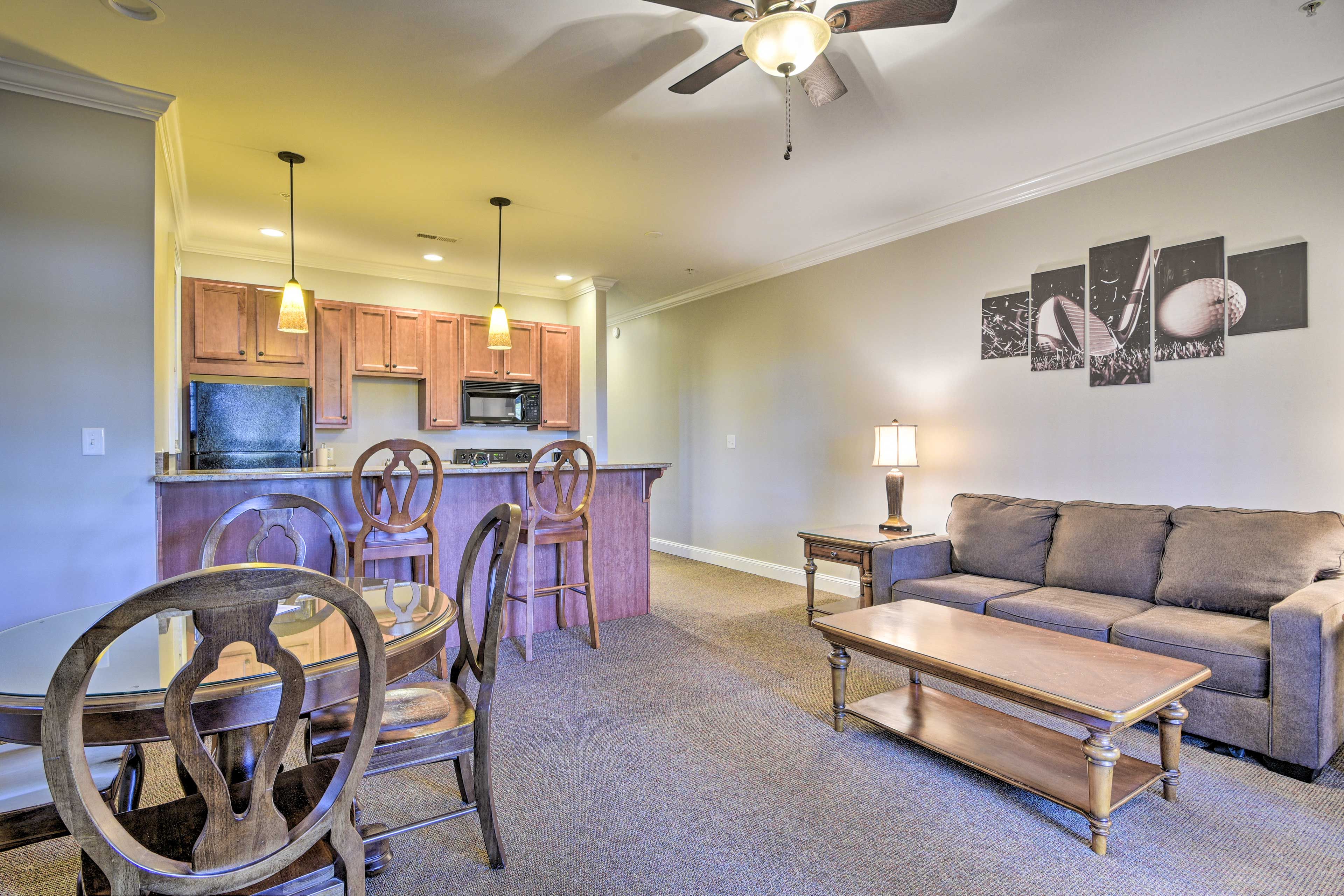 Living Room | Central A/C