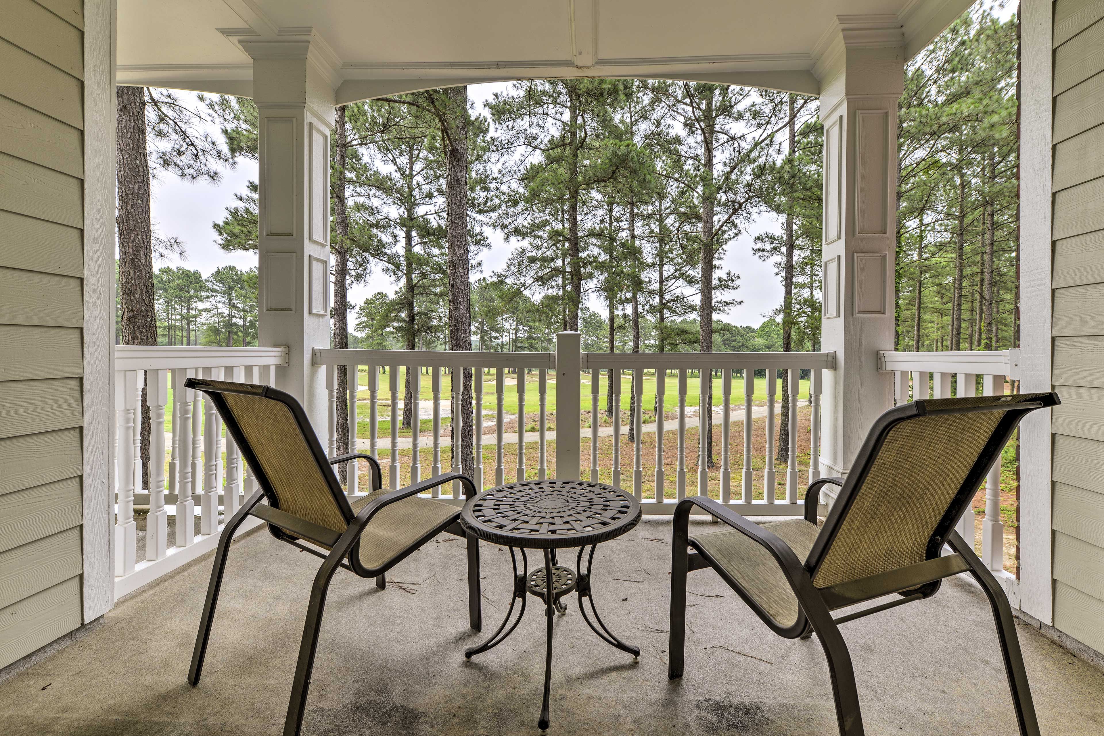 Private Patio | Golf Course Views