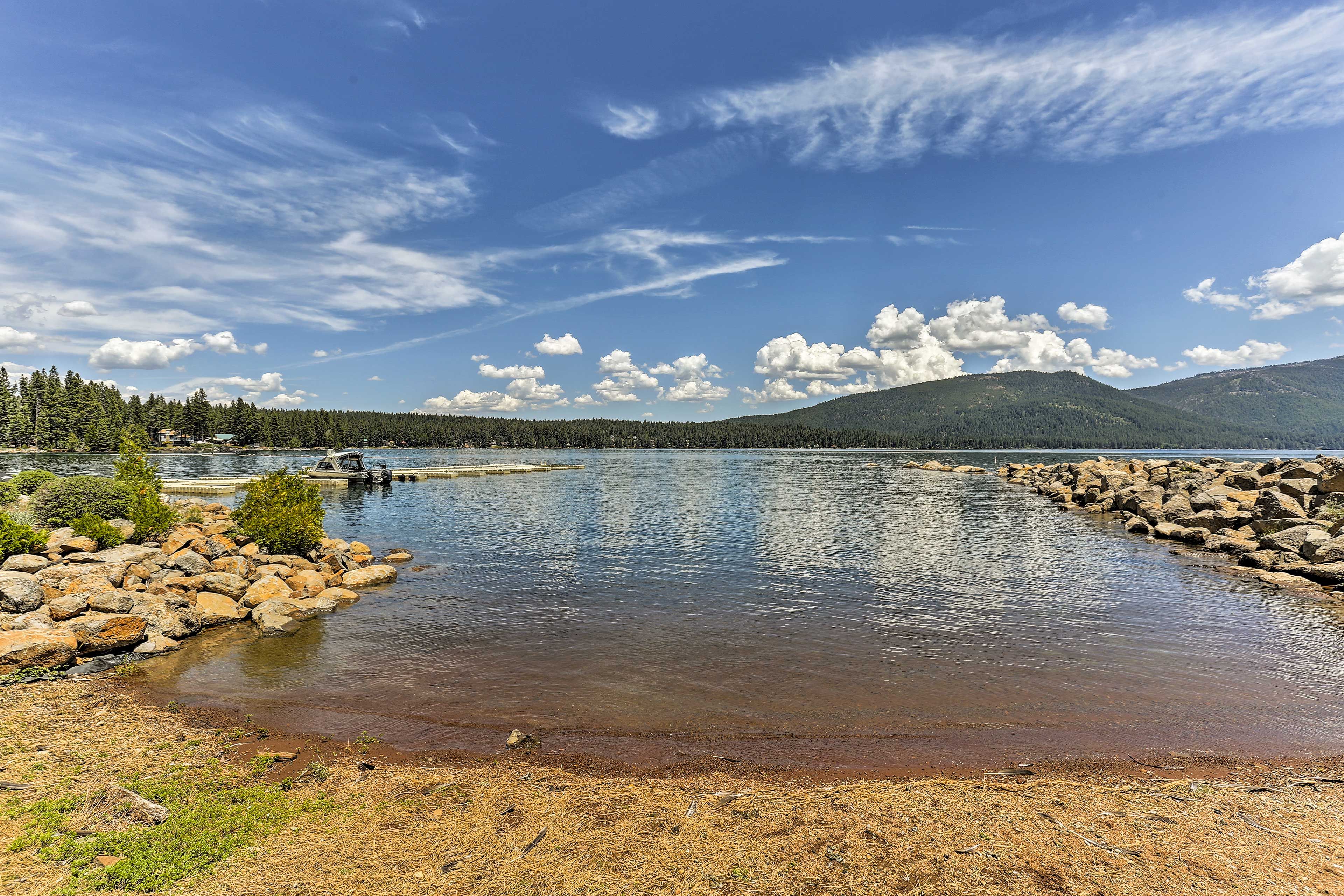 Enjoy access to a boat slip when you stay here.