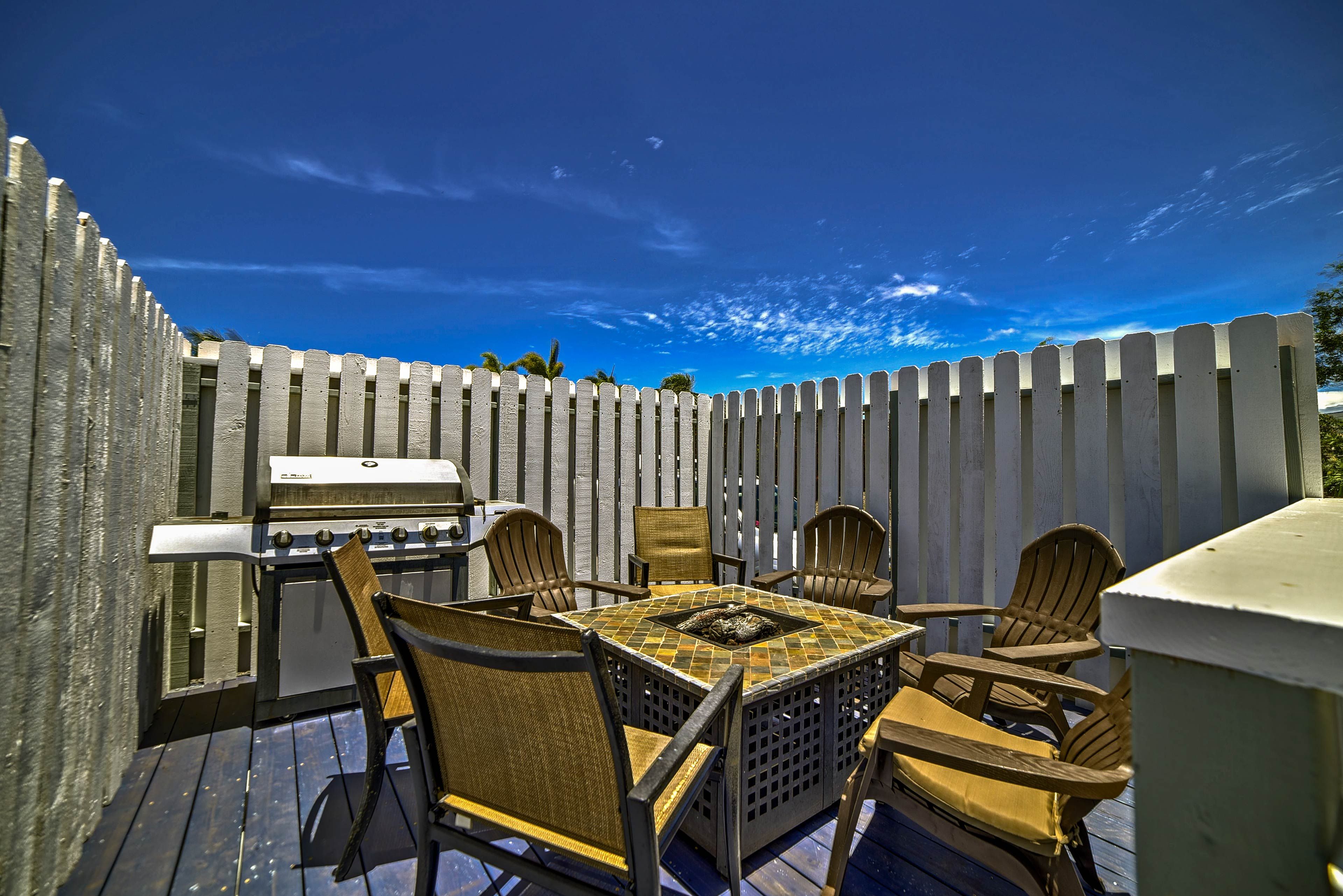 Grill dinner with your loved ones.
