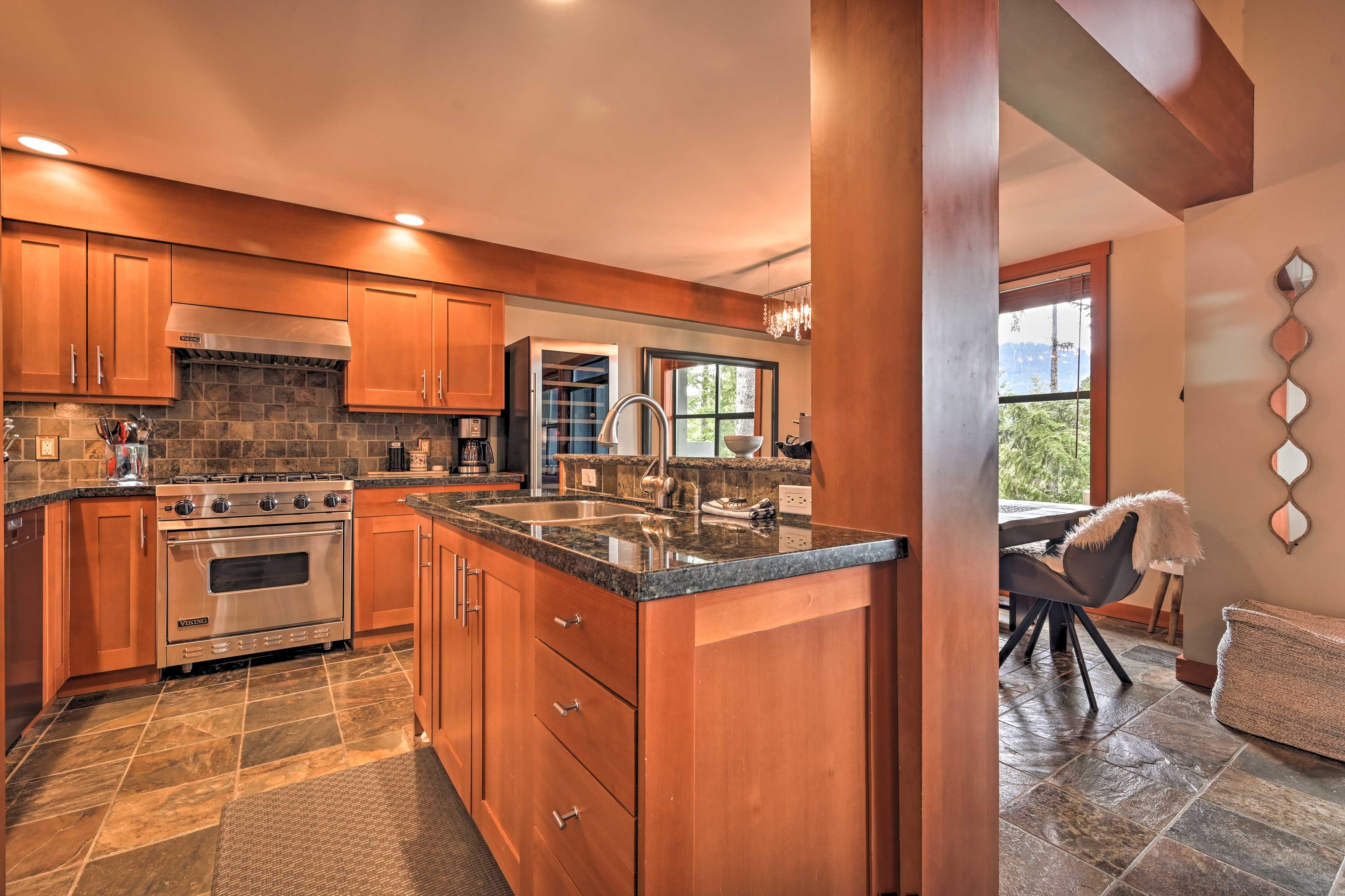 Kitchen | Fully Equipped | Wine Cooler