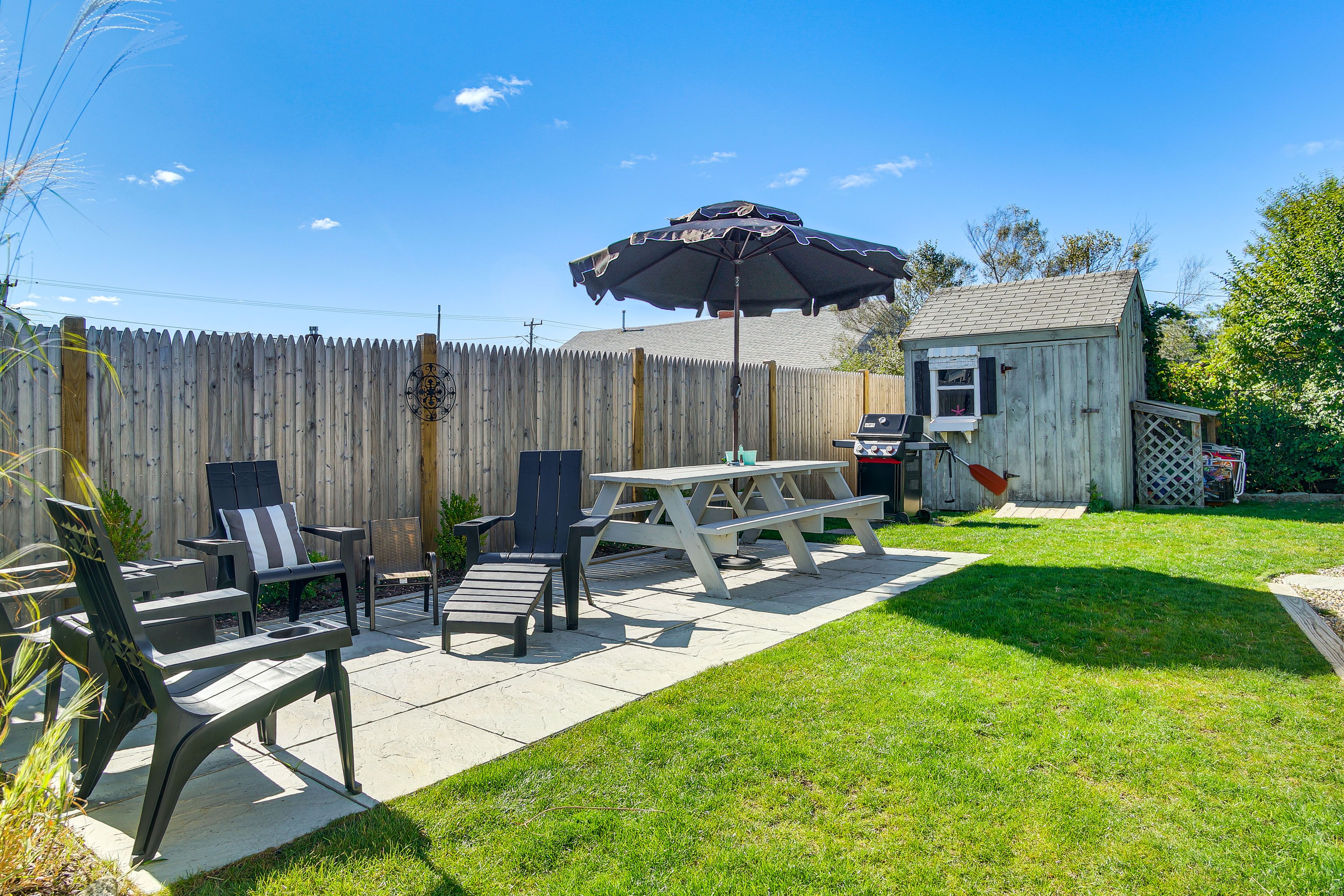Outdoor Space | Gas Grill | Outdoor Shower | Walk to Beach