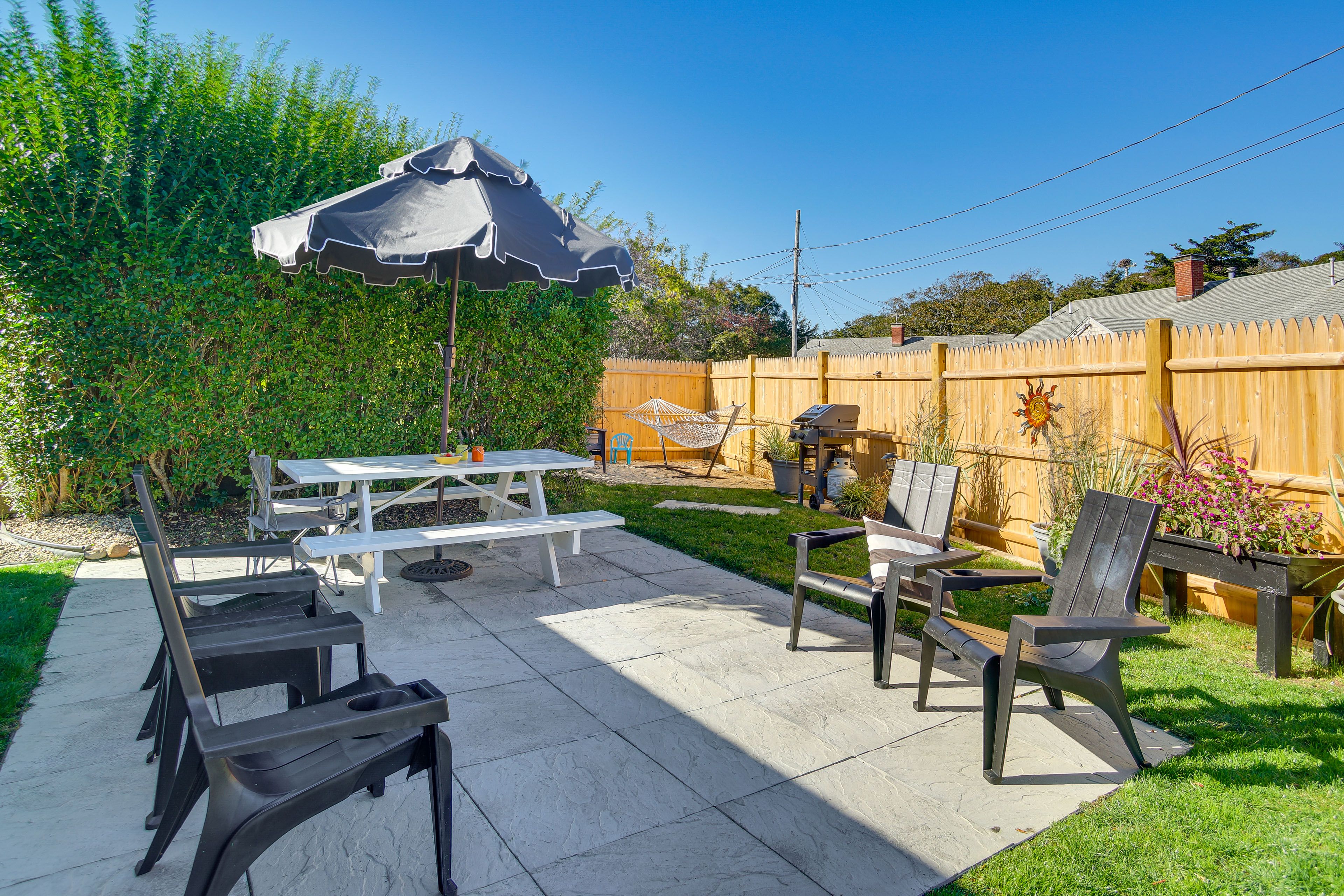 Private Yard | Furnished Patio | Gas Grill