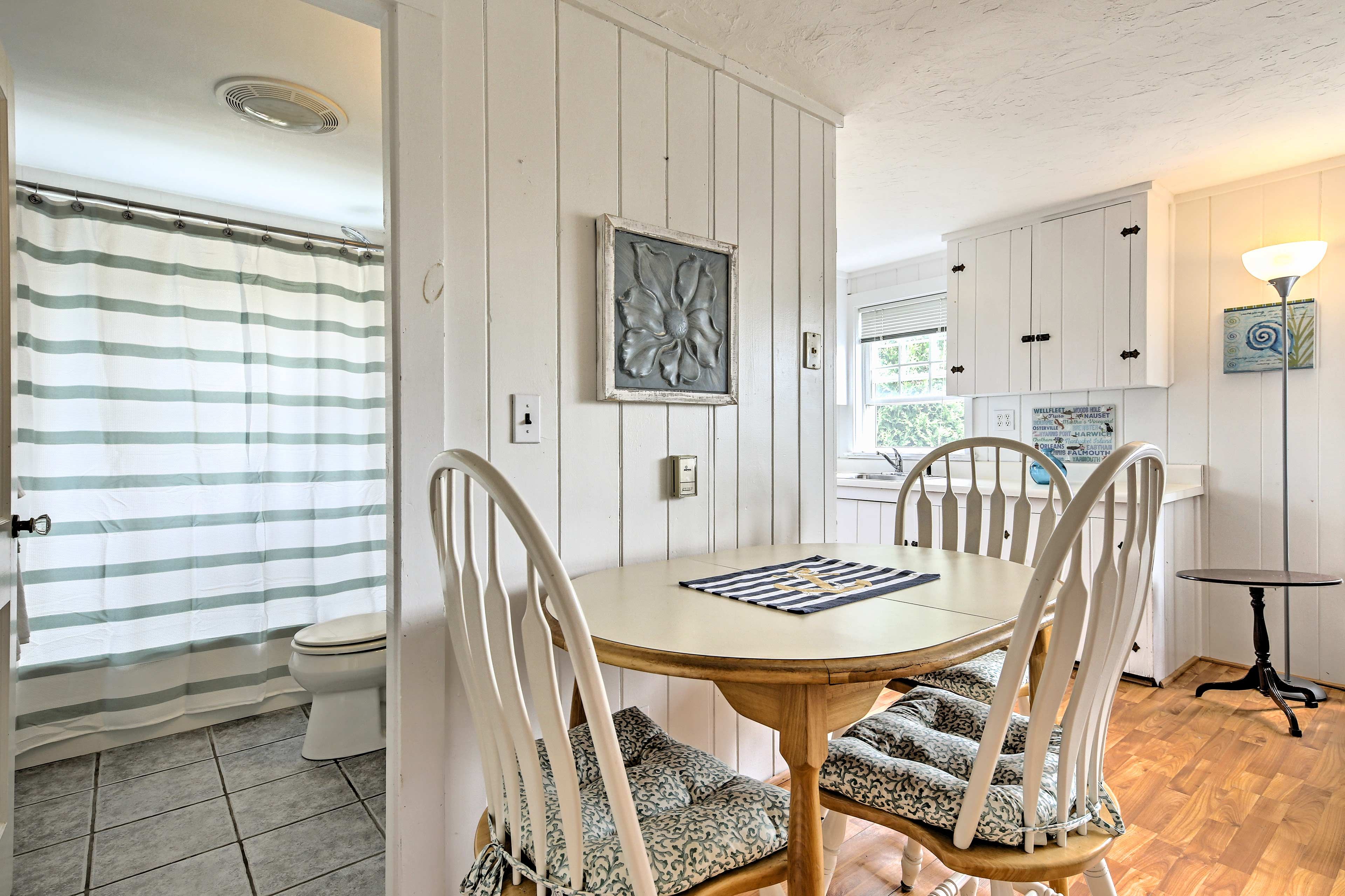 Dining Space | Dishware/Flatware | Window A/C Units