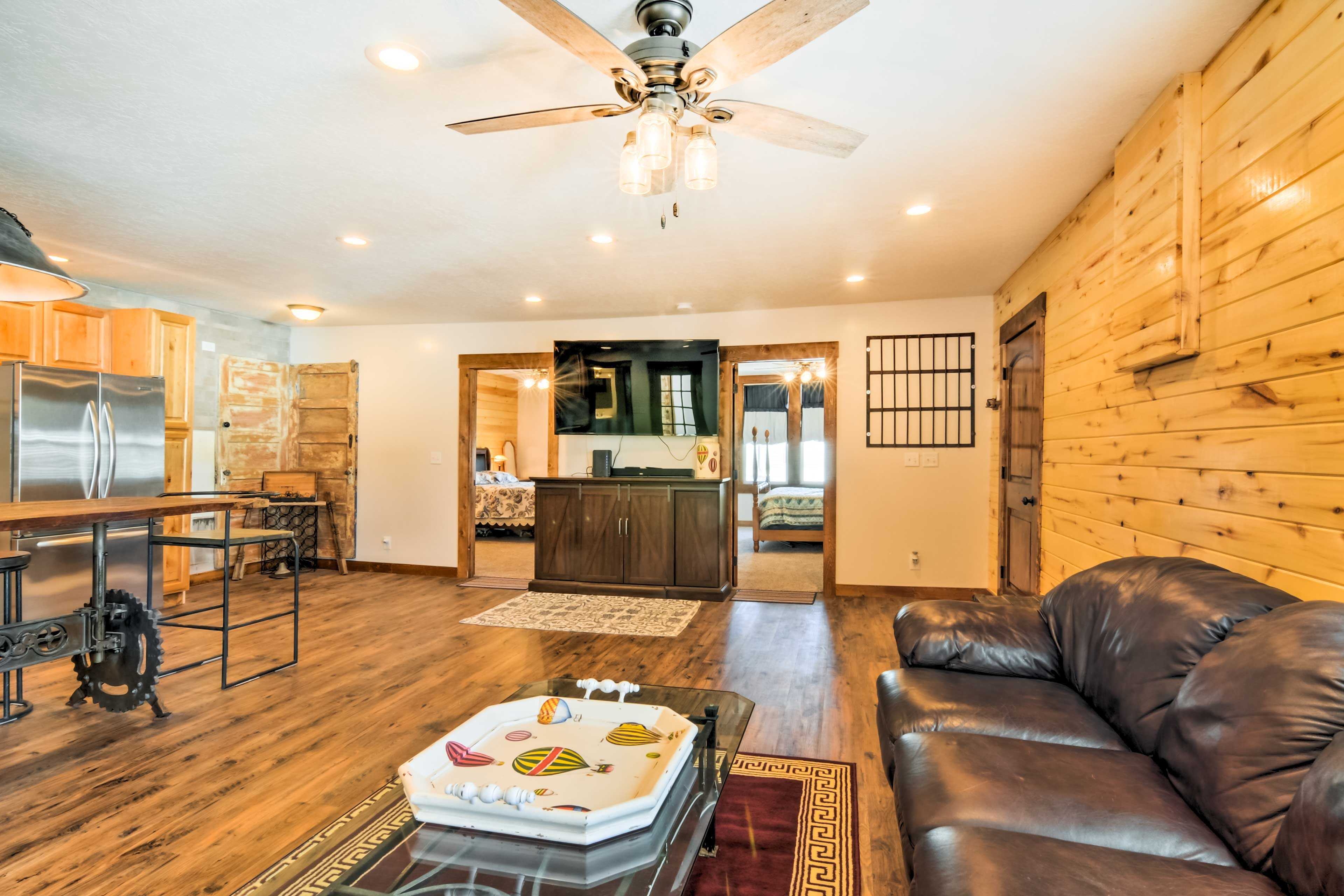 Living Room | 70-Inch Smart TV