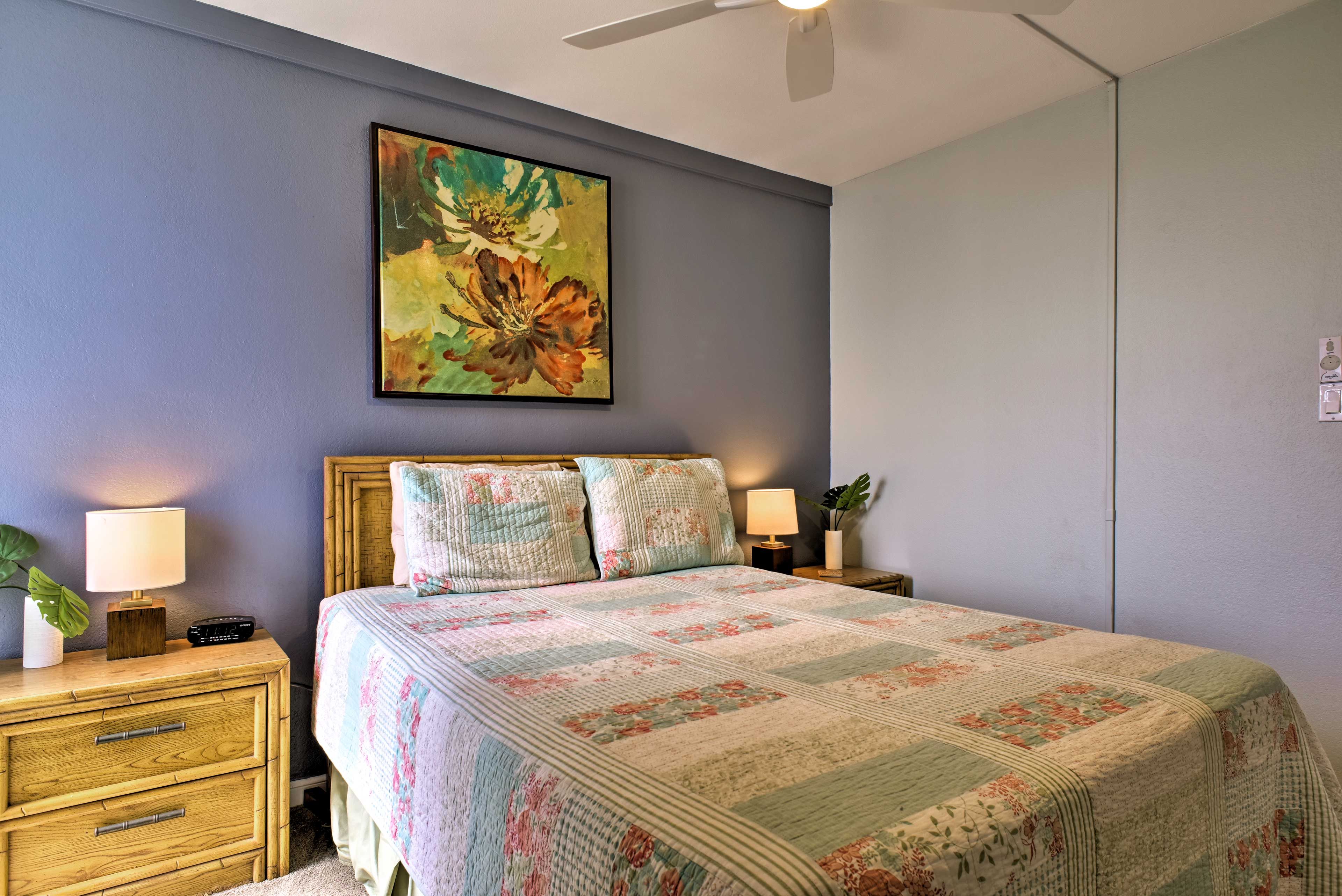 Linens are provided throughout your stay.