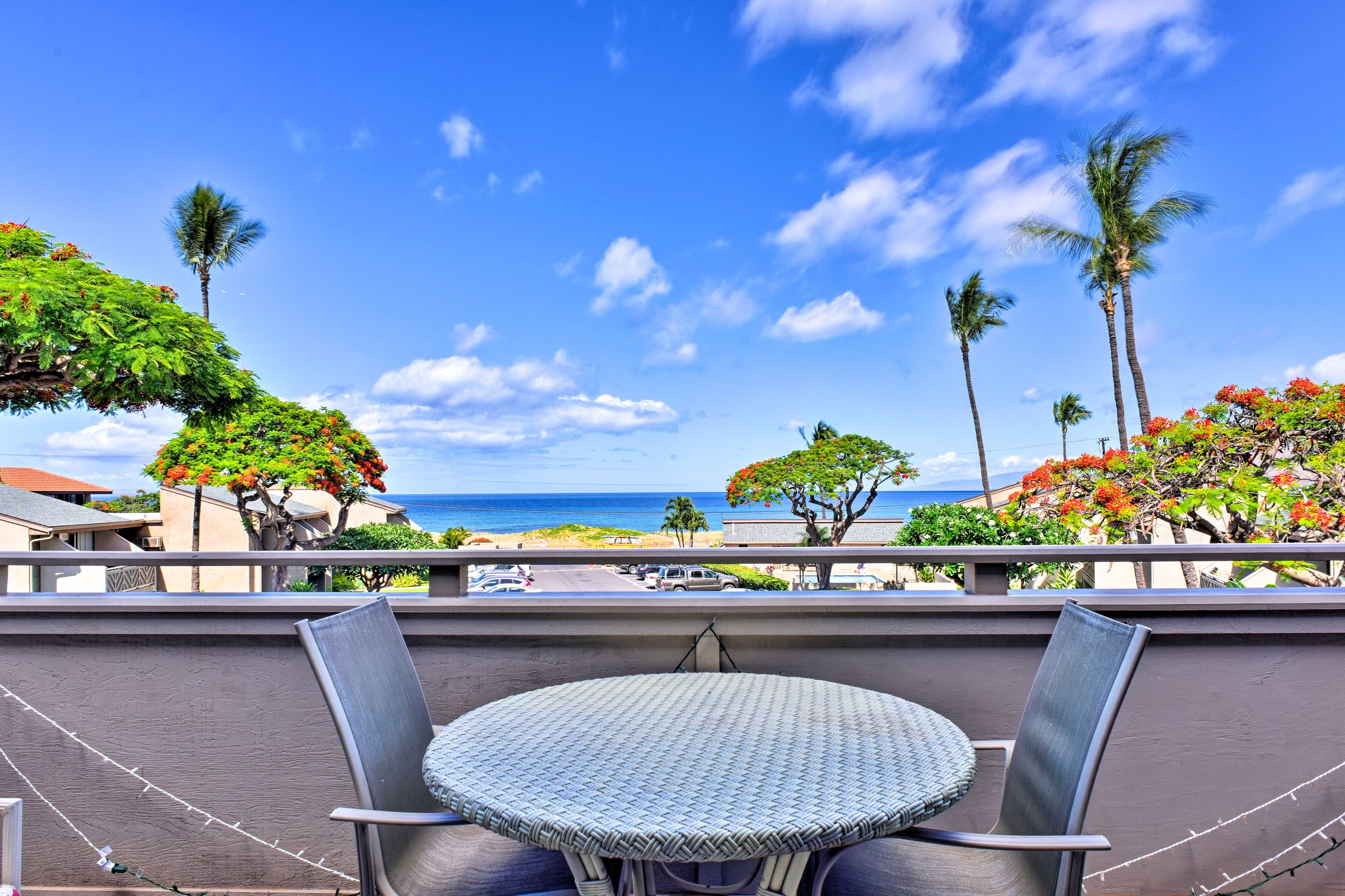 You'll watch some truly amazing sunsets from the lanai!