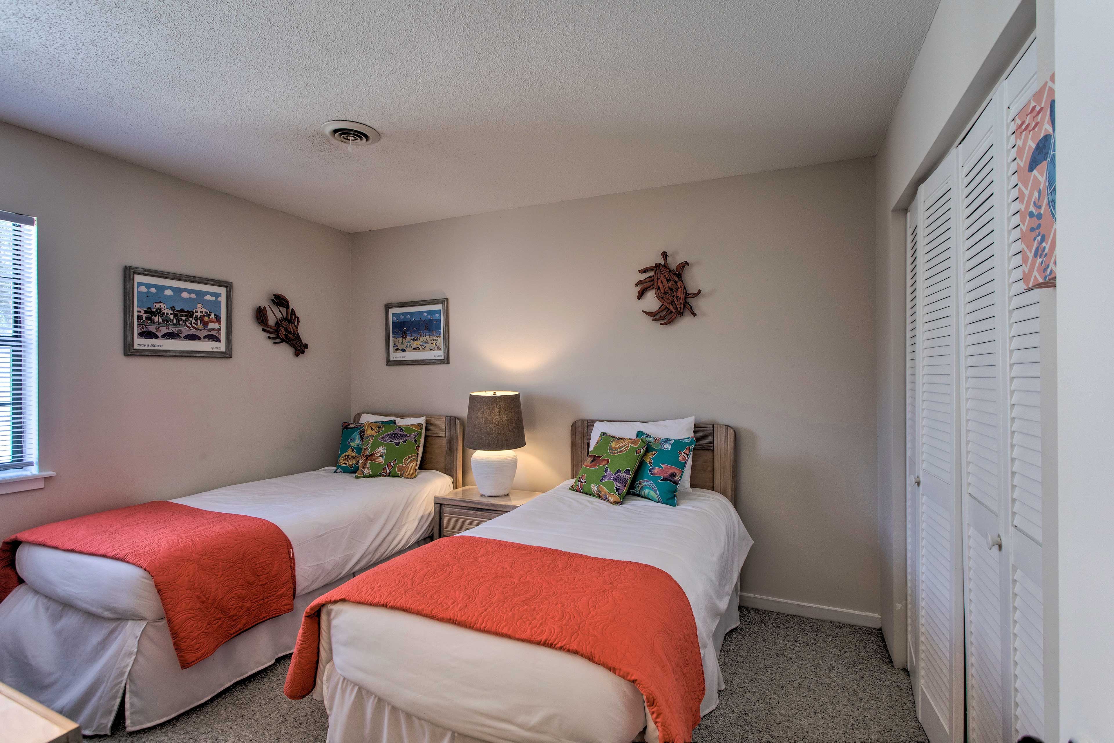 Bedroom 3 | 2 Twin Beds