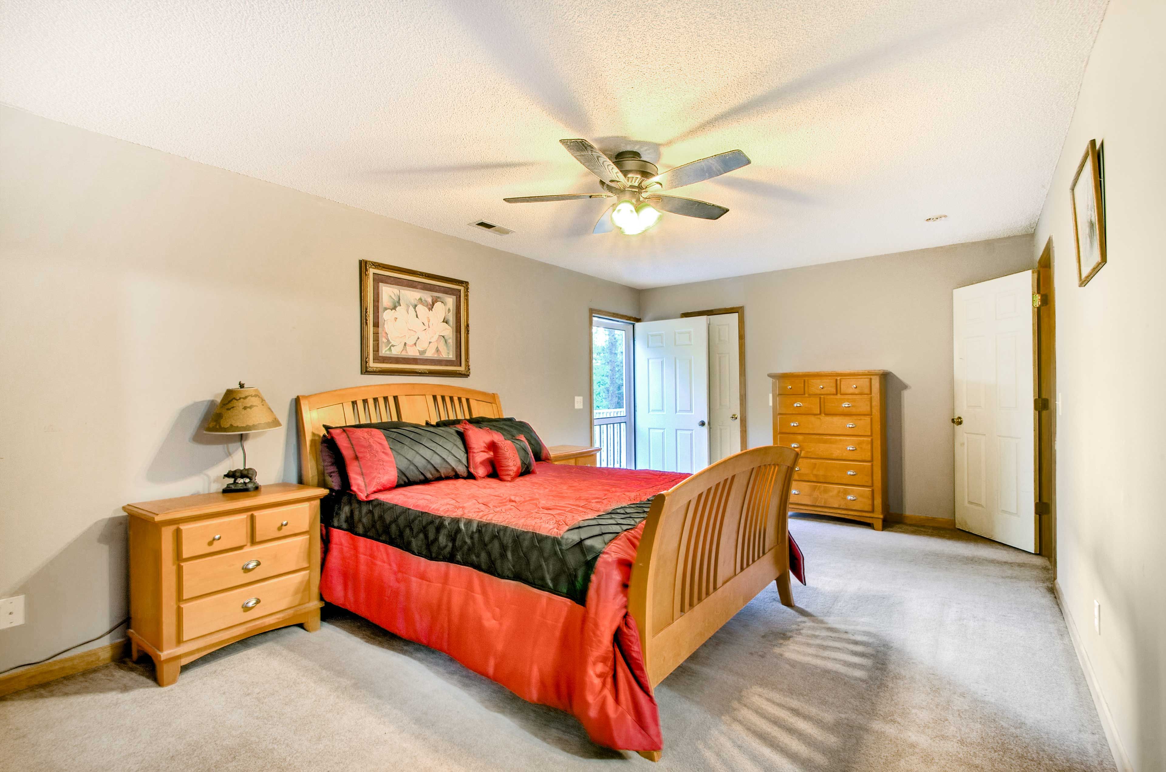 Bedroom 1 | Access to Deck
