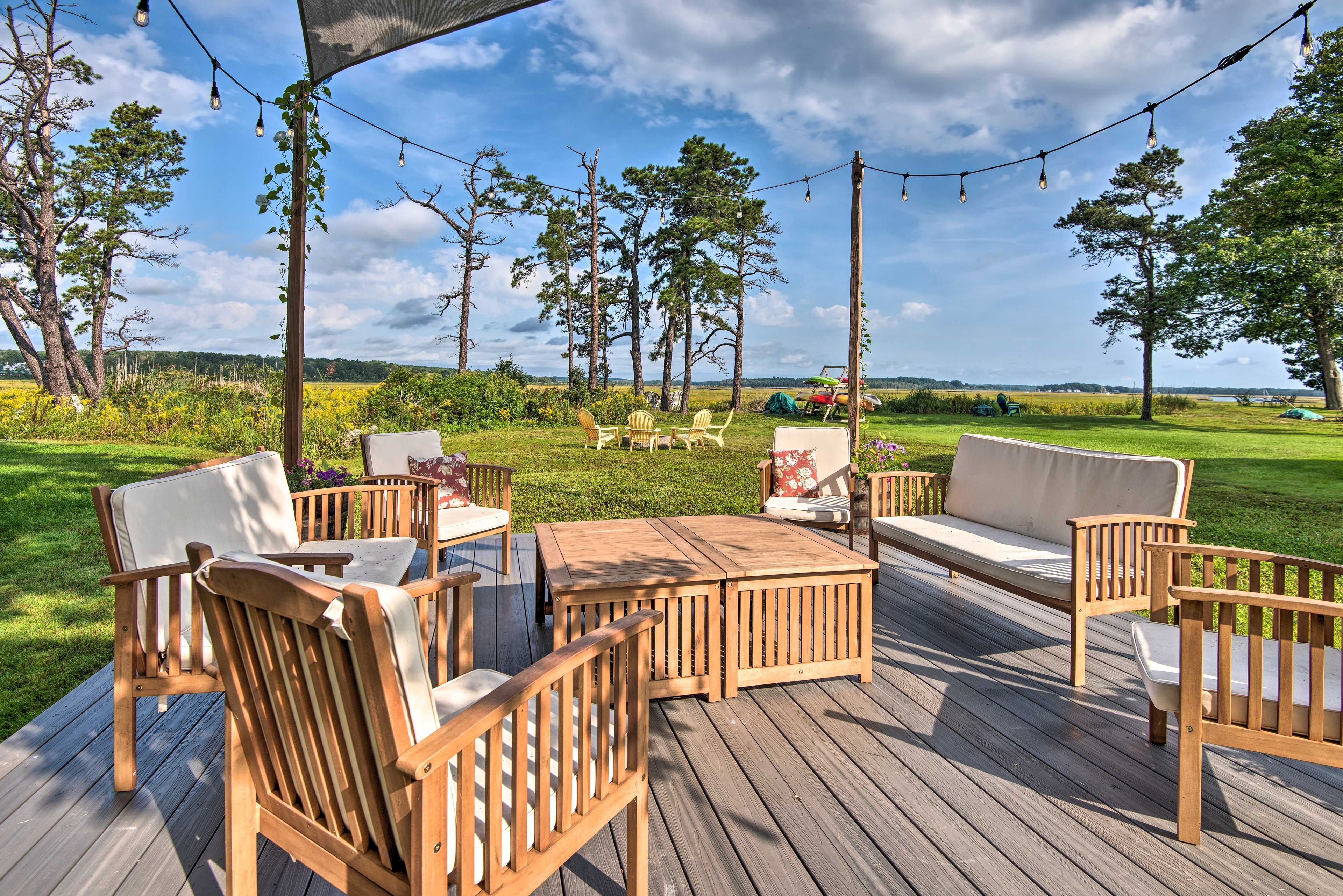 Scarborough Vacation Rental | 3BR | 1.5BA | 1,000 Sq Ft | Steps Required