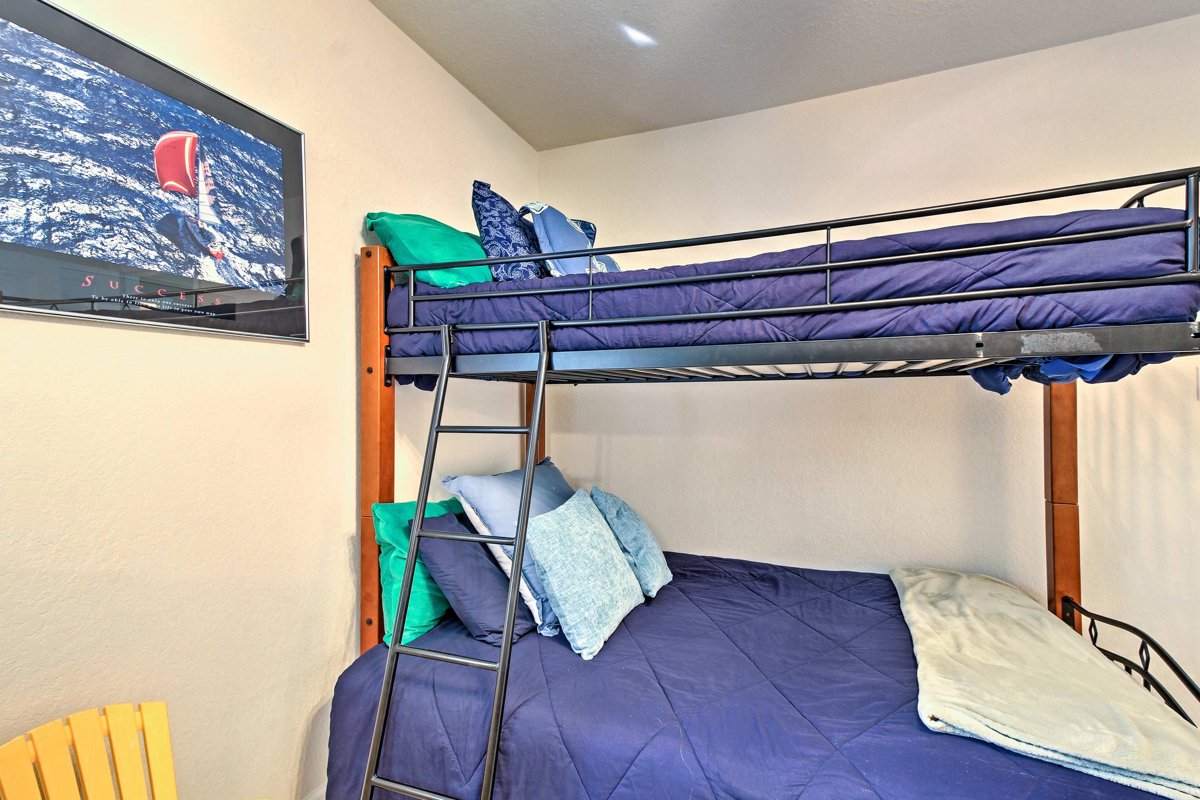 You'll sleep like a baby in these beds!
