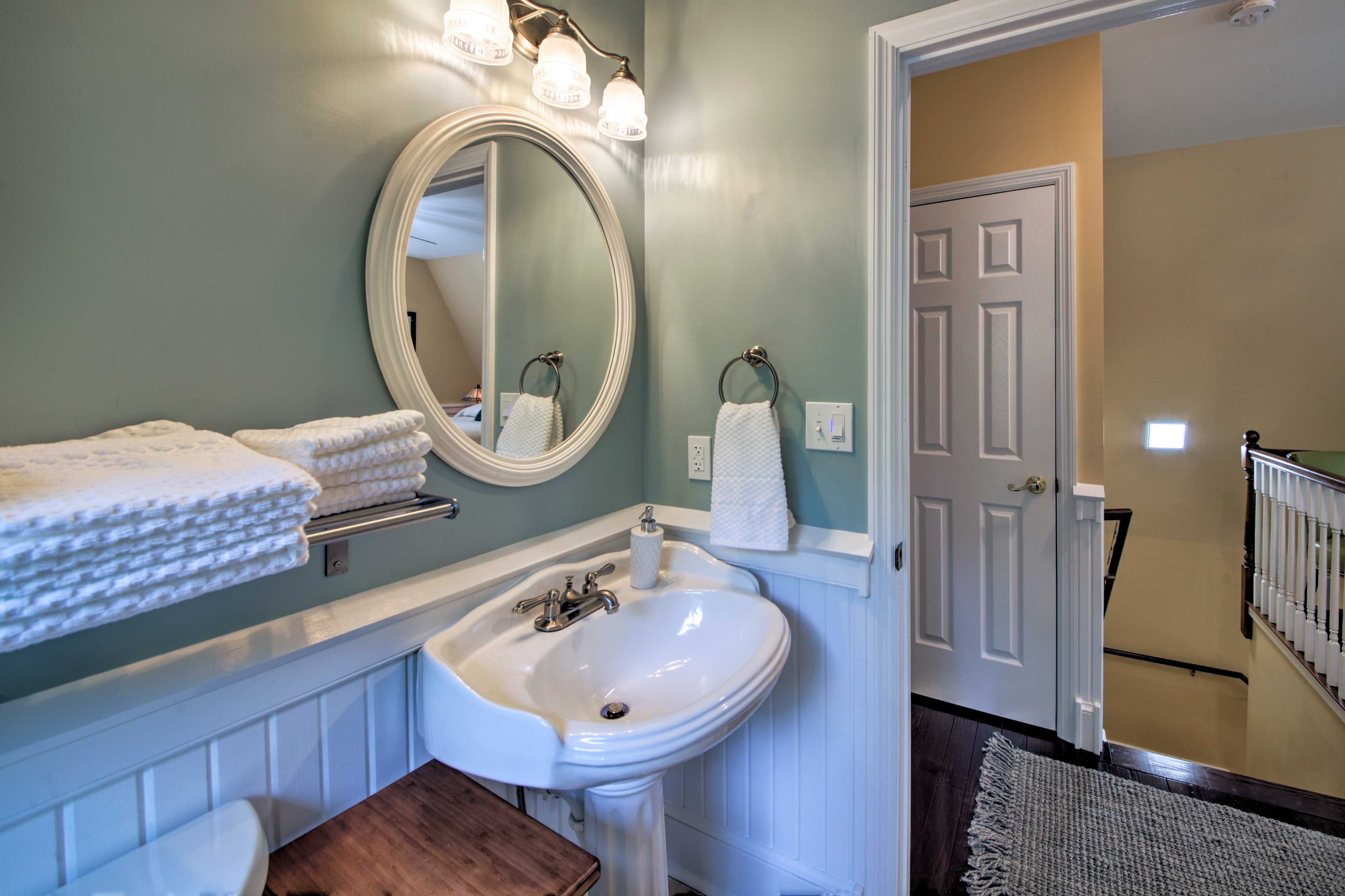 Towels are provided for your stay!