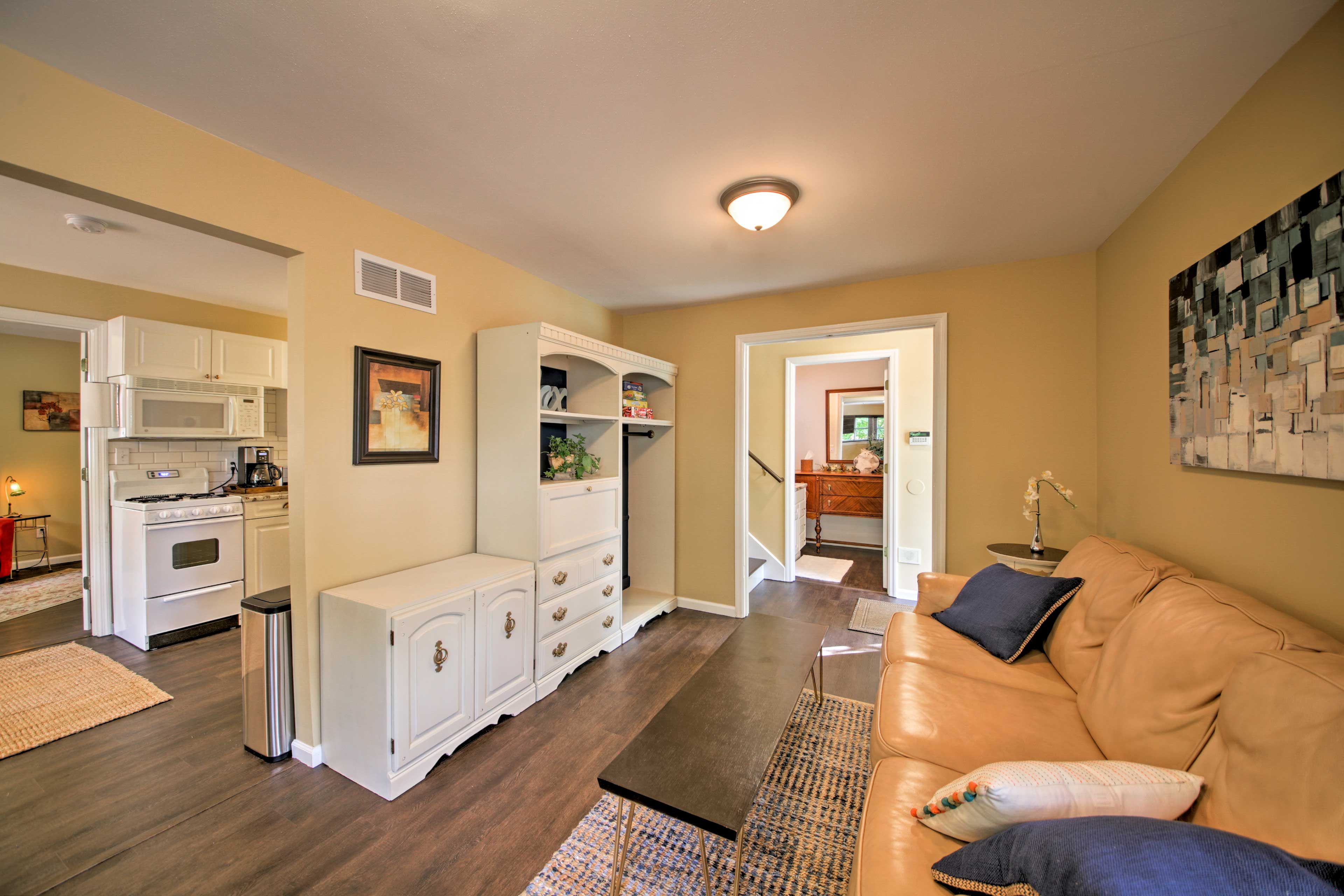 The peaceful home is the ideal place to relax and unwind!