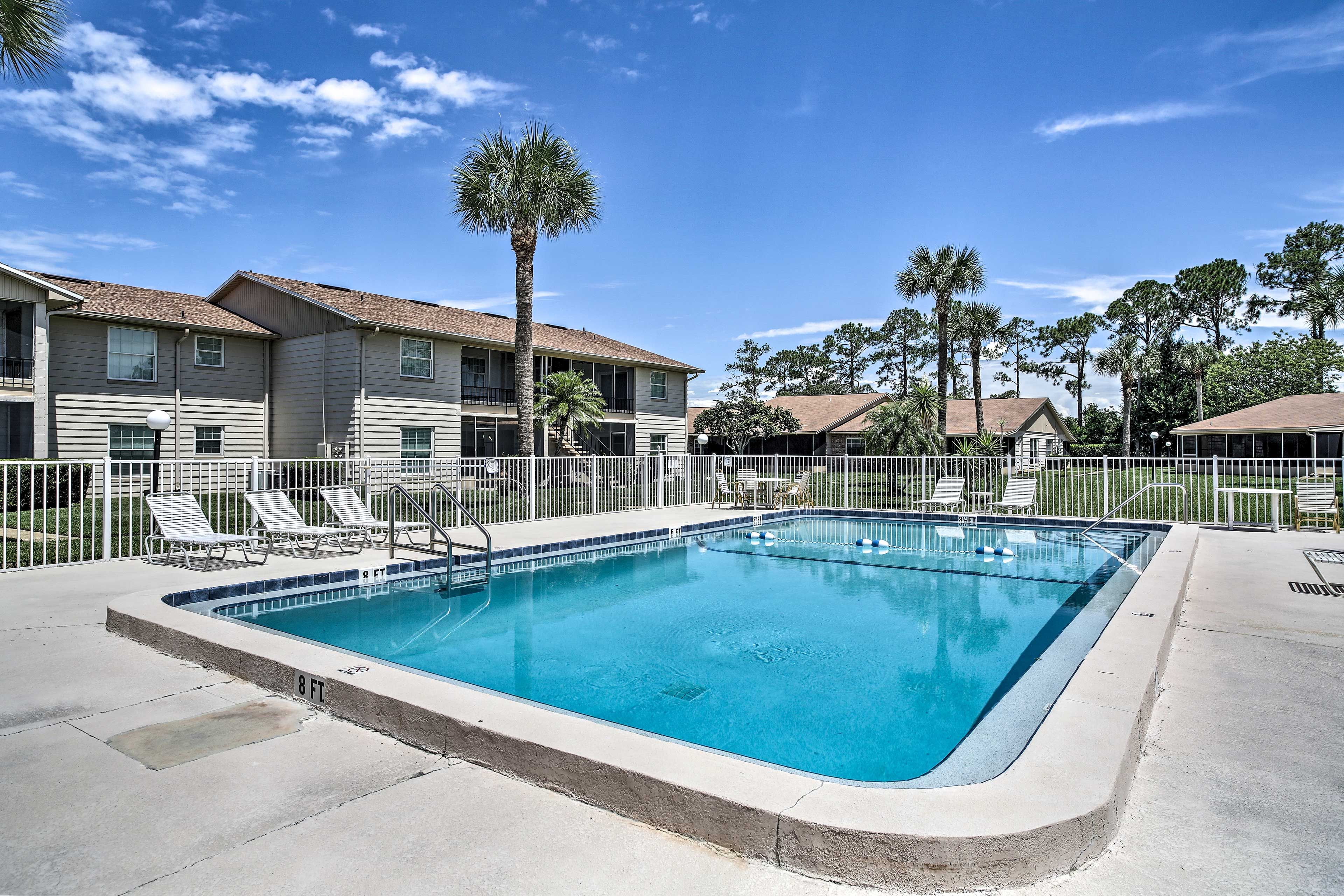 Up to 6 travelers will also have access to the community pool!
