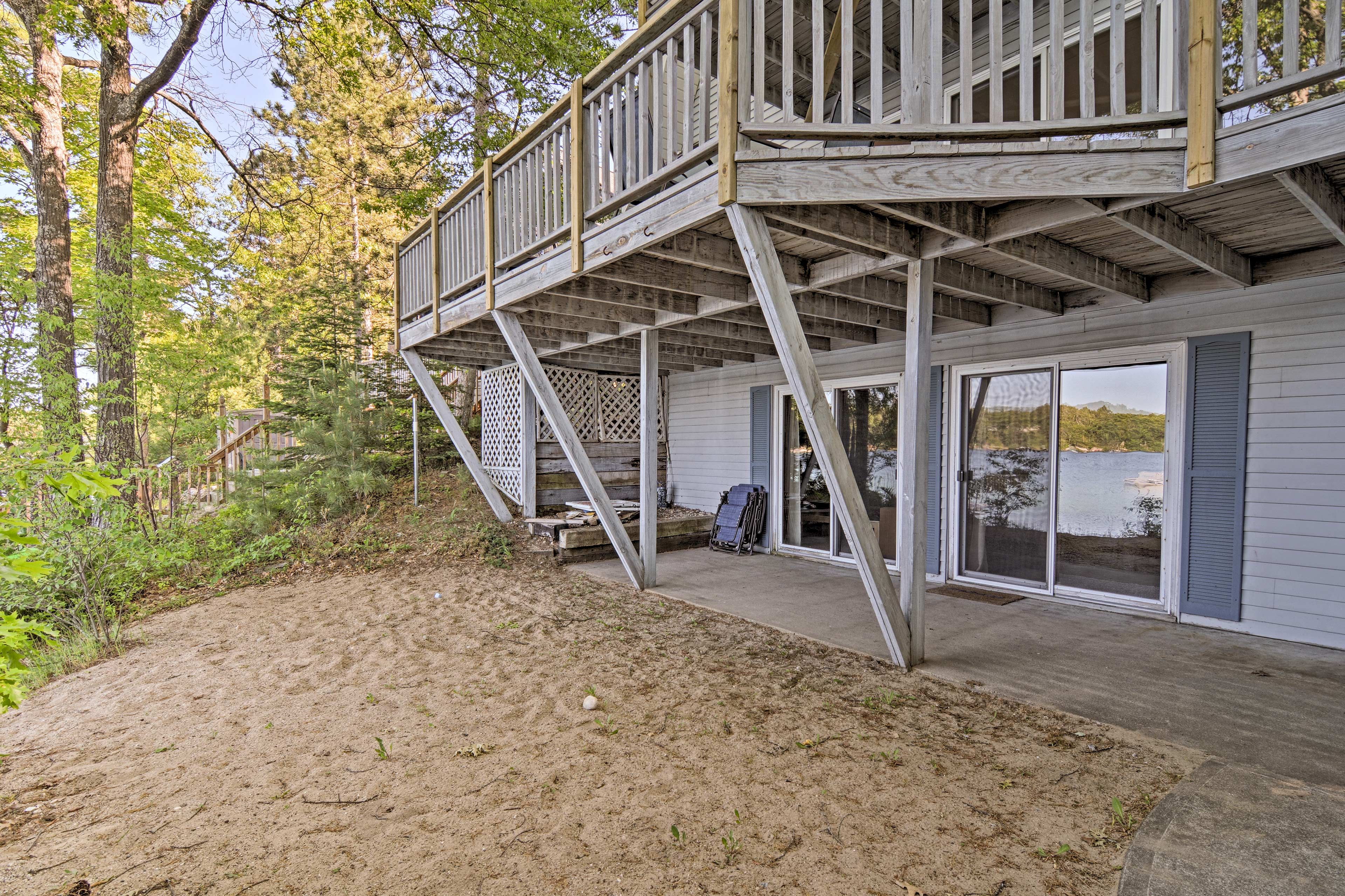 Outdoor adventures await just outside of your door.