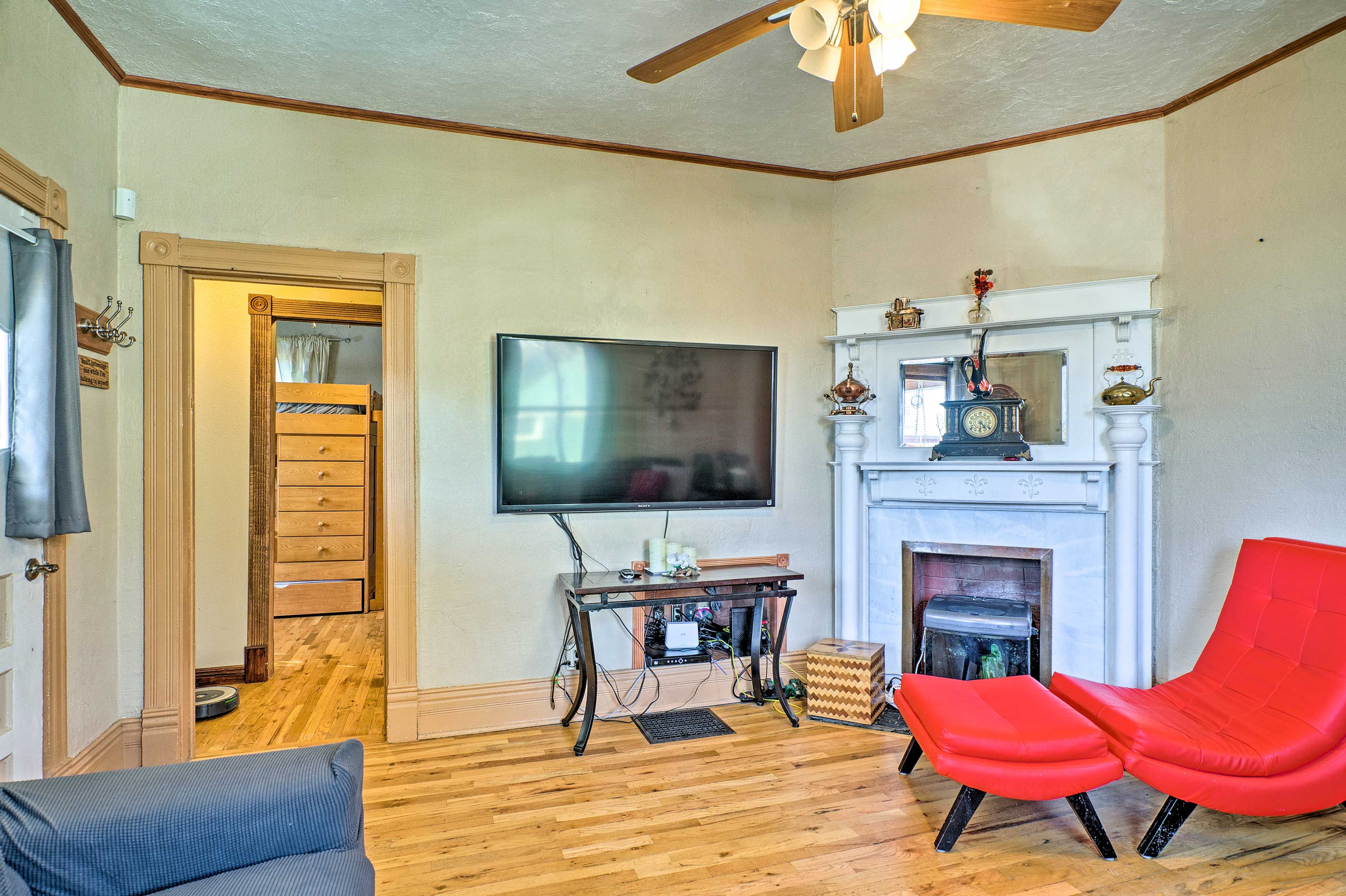Living Room | 1st Floor | Central Heating & A/C