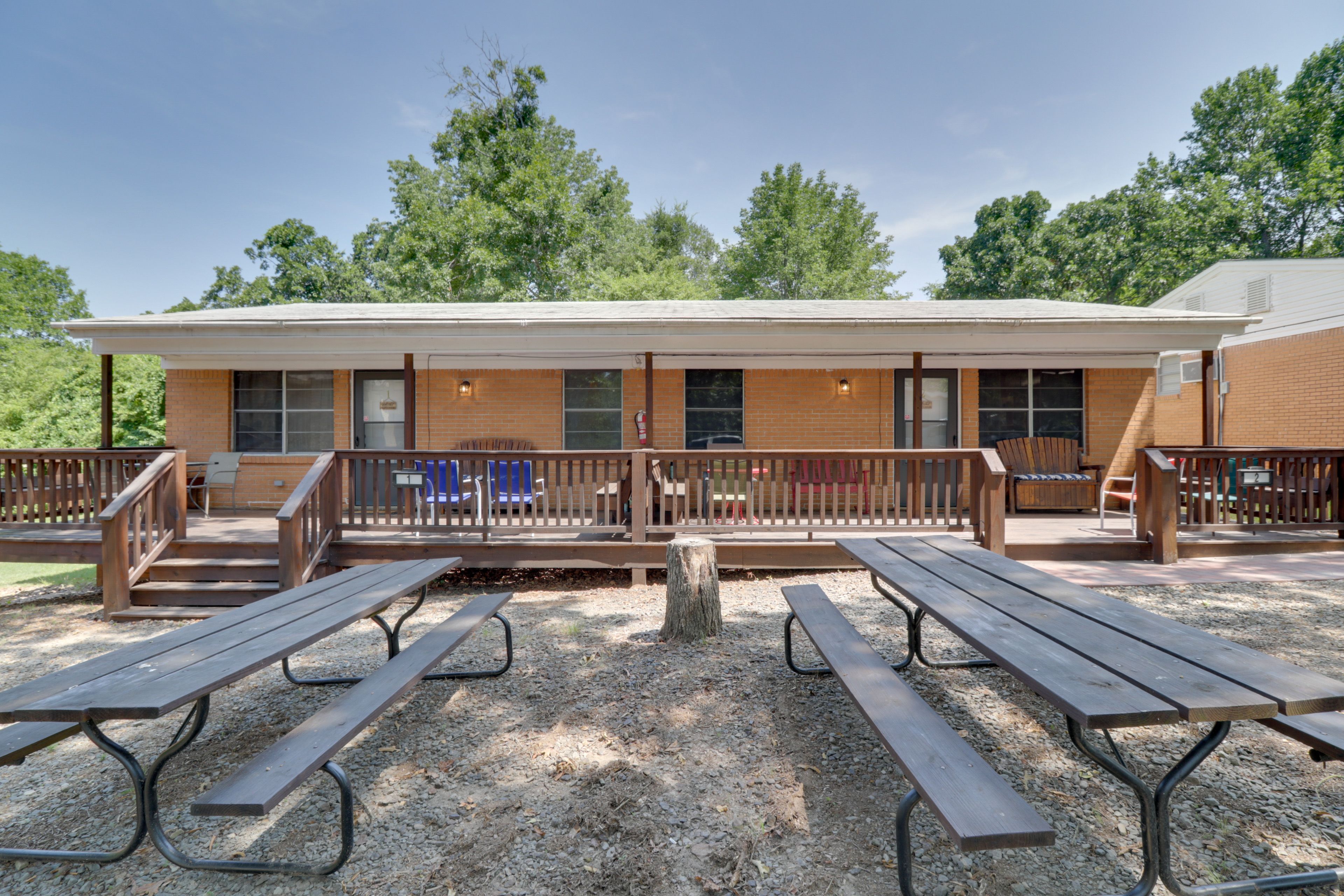 Duplex Exterior | Shared Outdoor Space | Driveway Parking (2 Vehicles)