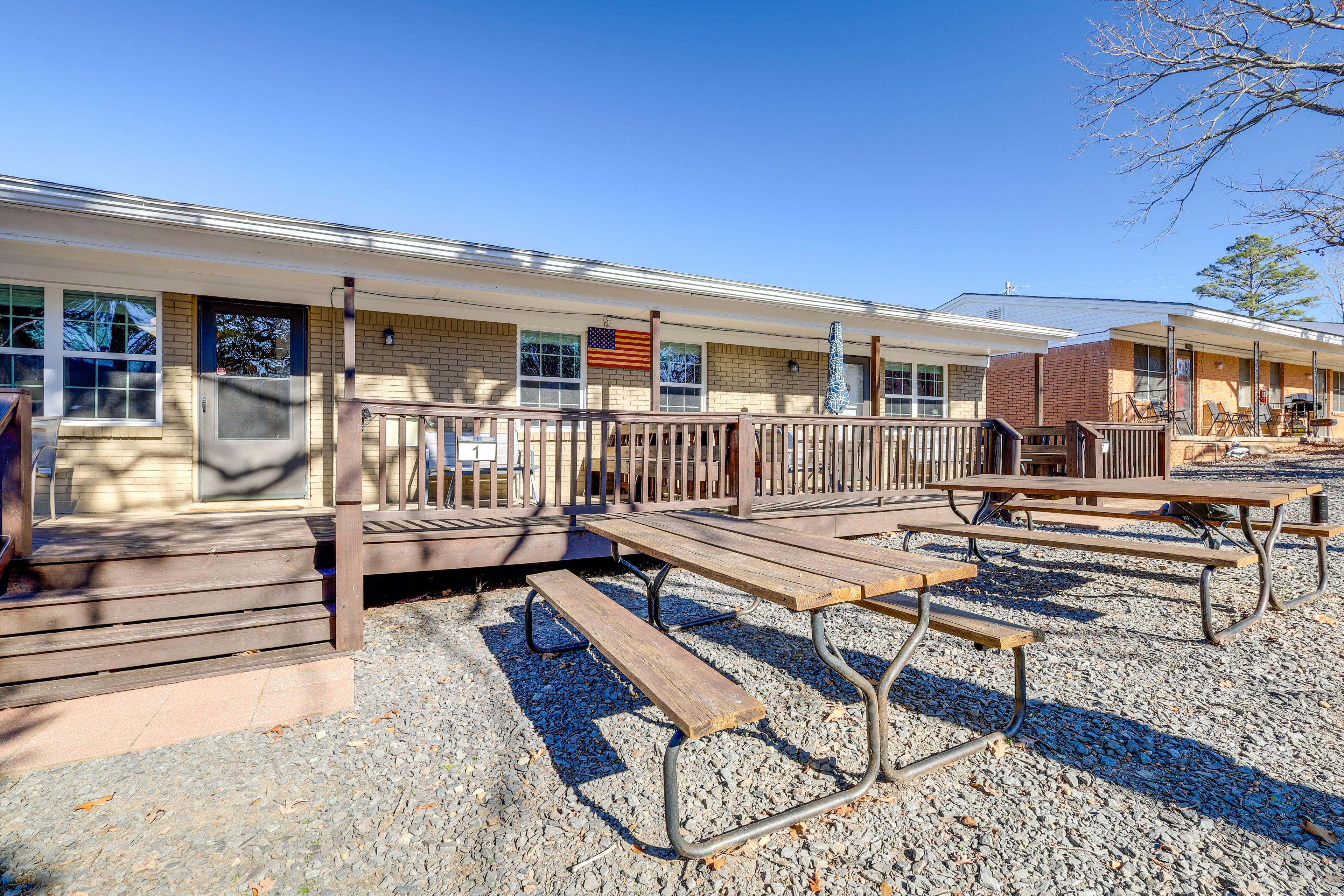 Duplex Exterior | Shared Outdoor Space | Driveway Parking (2 Vehicles)