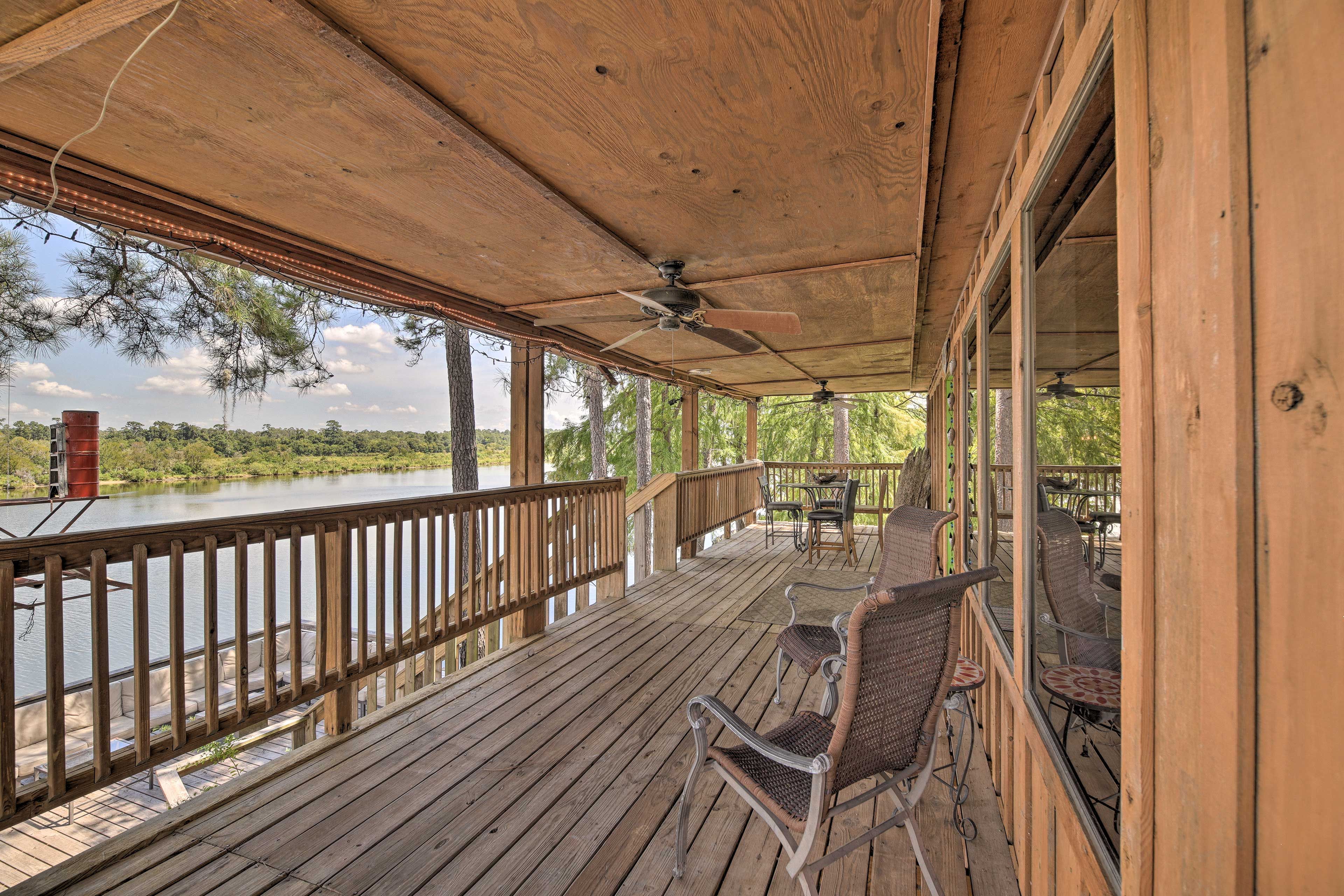 Upper Deck | Expansive Water Views