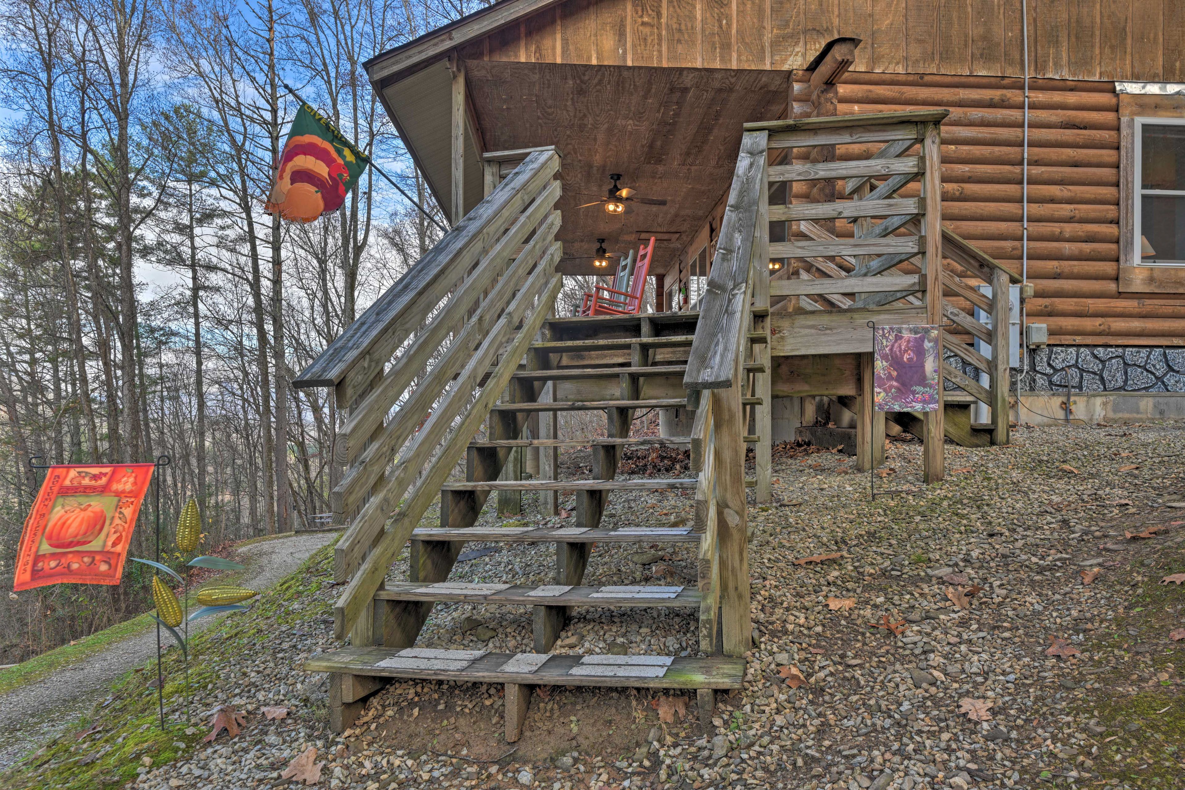 Front Entrance | Stairs Required