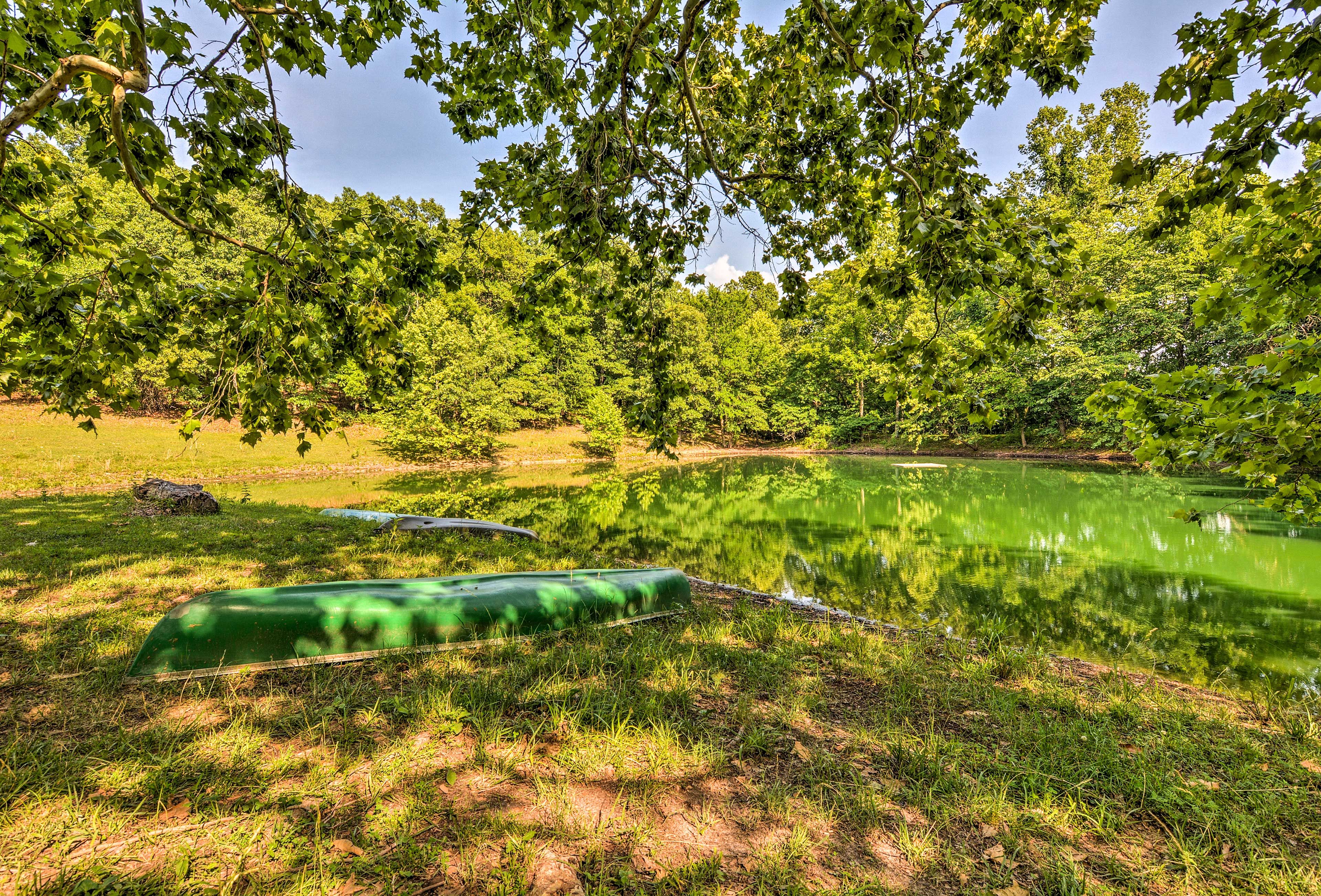 Nearby Pond | ATV & Hiking Trails Nearby | Fire Pit