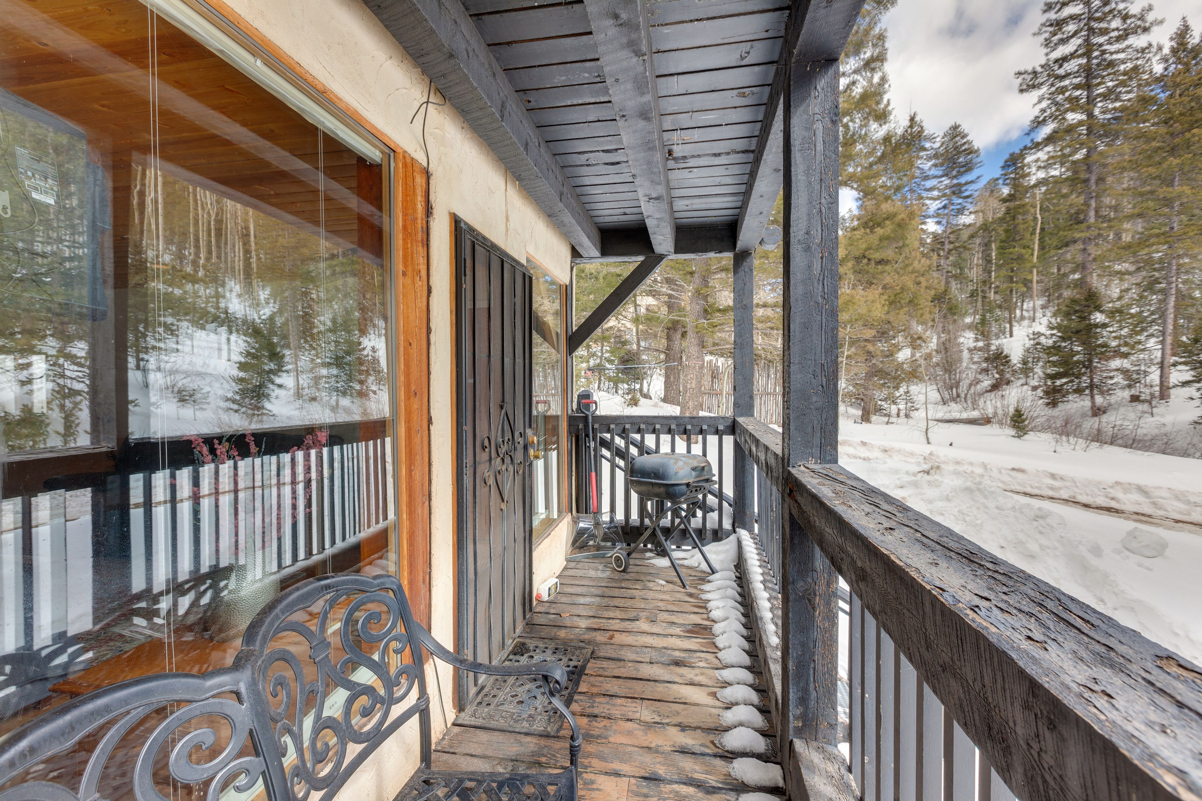 Private Covered Balcony