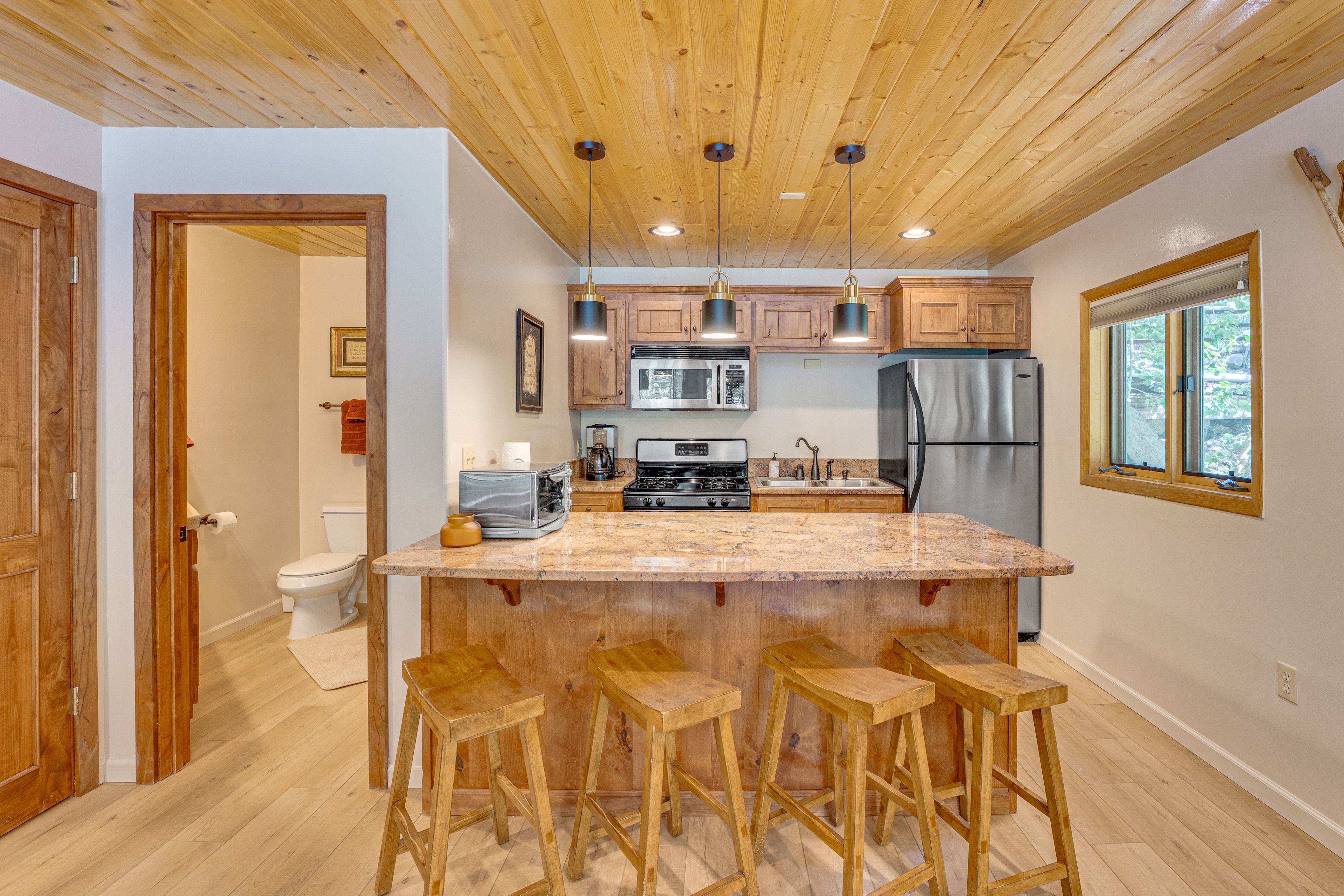 Kitchen | Bar Seating | Cooking Basics