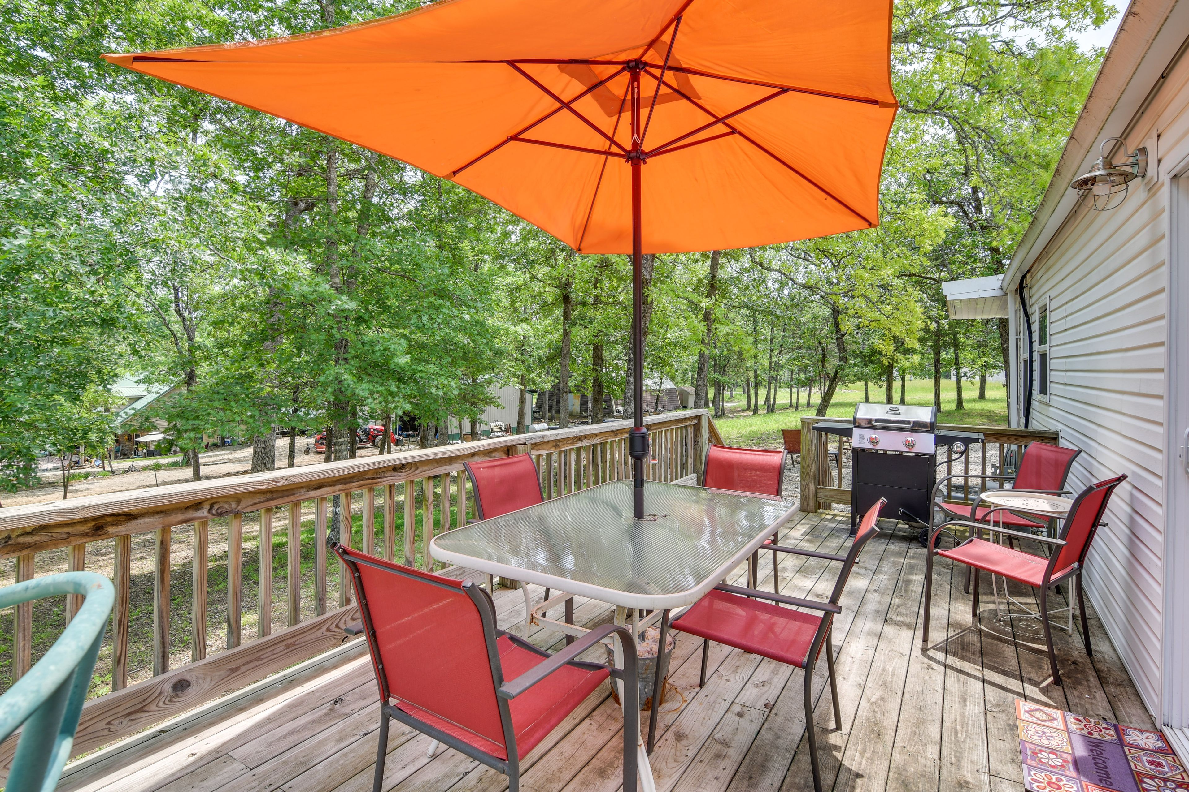 Cedarcreek Vacation Rental | 3BR | 1.5BA | 1,000 Sq Ft | Step-Free Access
