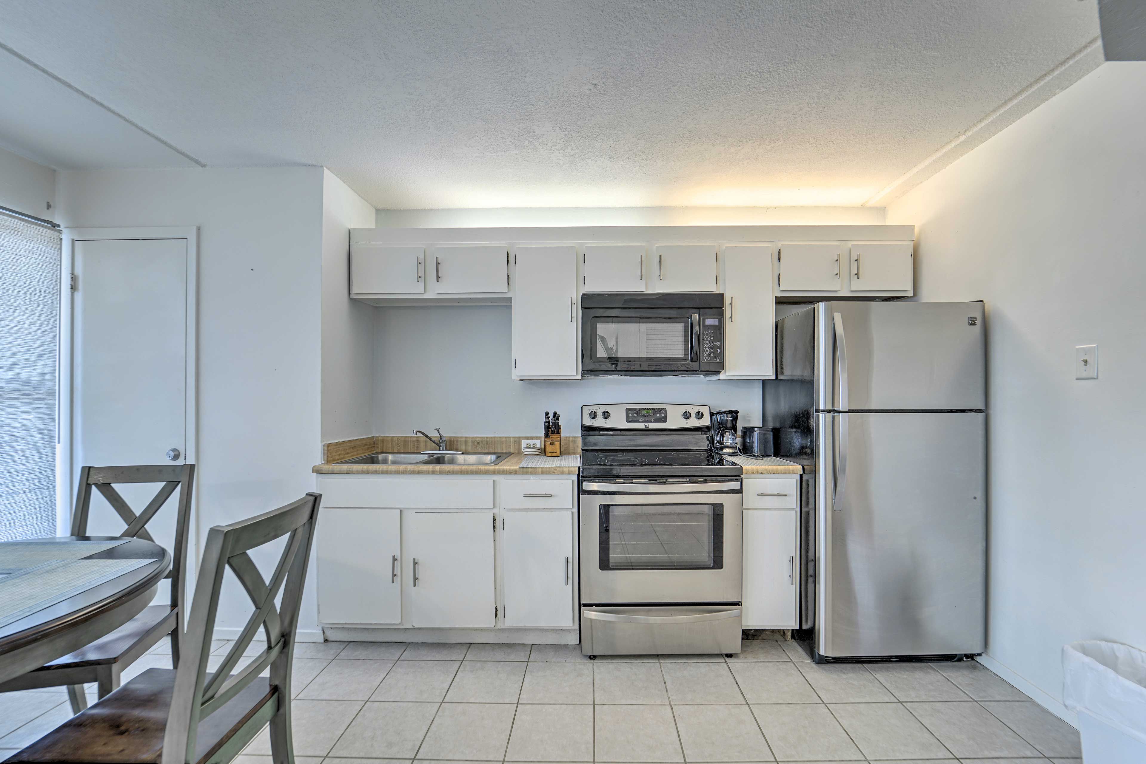 It's also the perfect place for a game of cards or a puzzle!