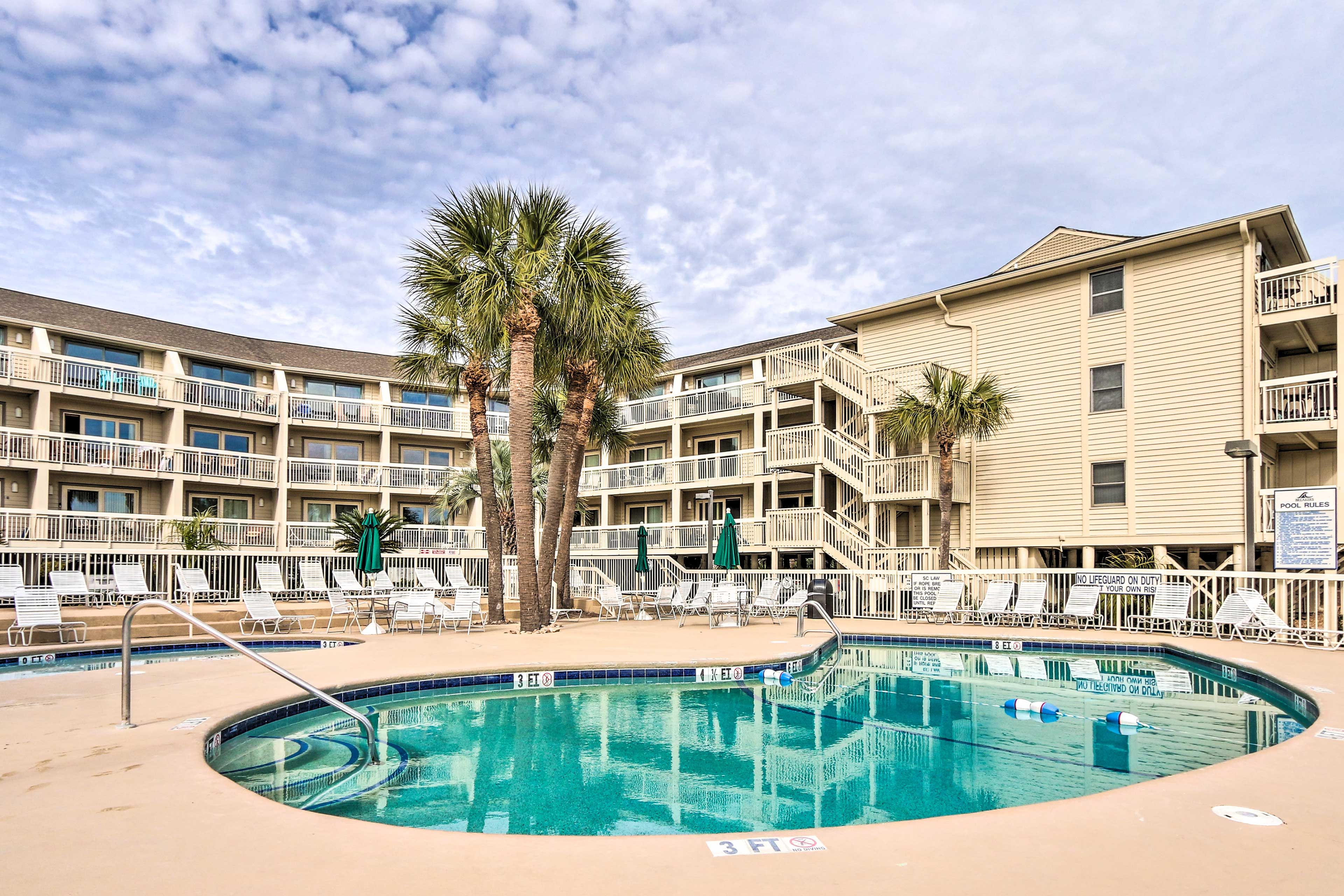 Hilton Head Vacation Rental | 1BR | 1BA | 518 Sq Ft | Step-Free Access