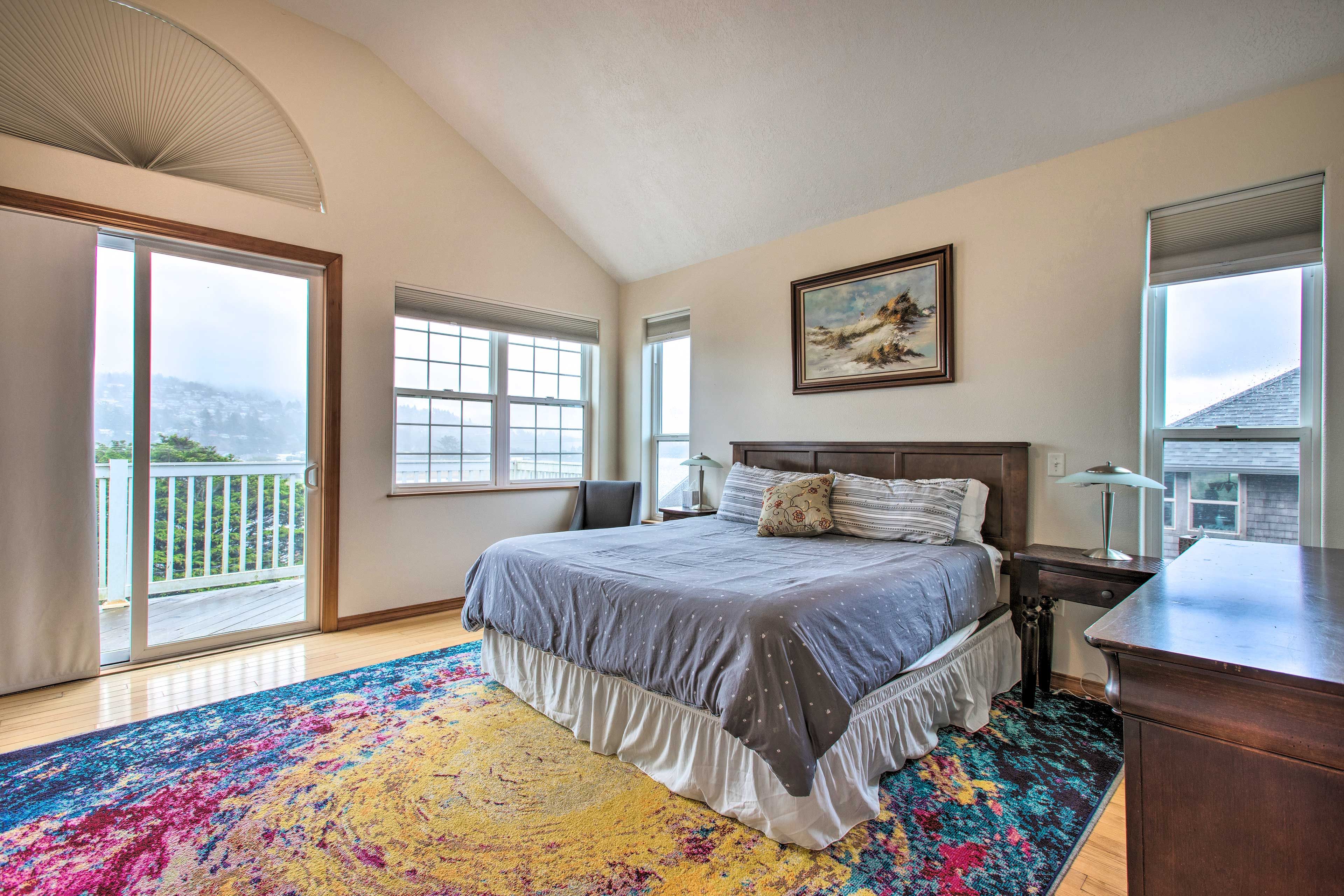 Bedroom 1 | King Bed | Balcony Access | 2nd Floor