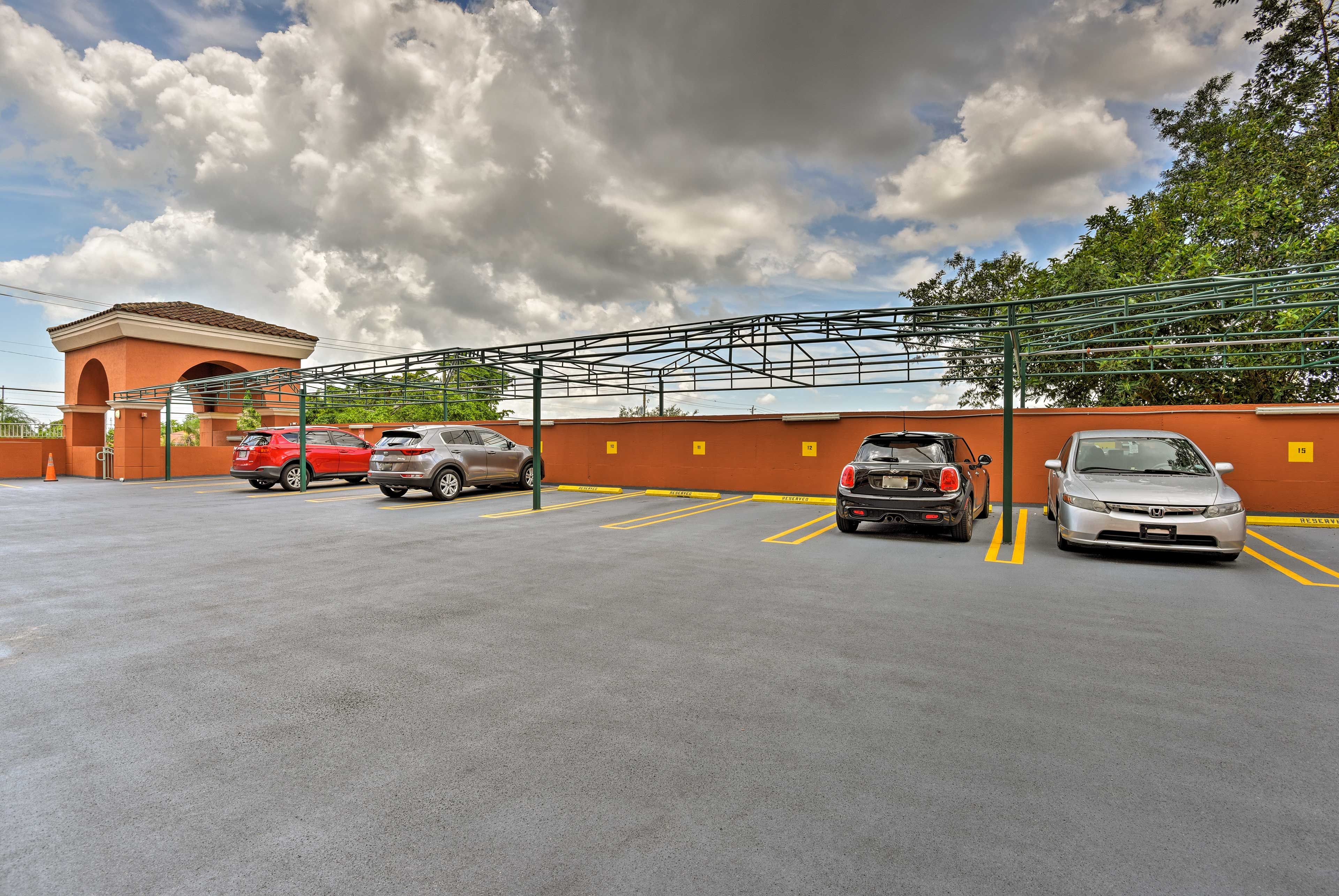 You'll have access to 1 designated parking spot.