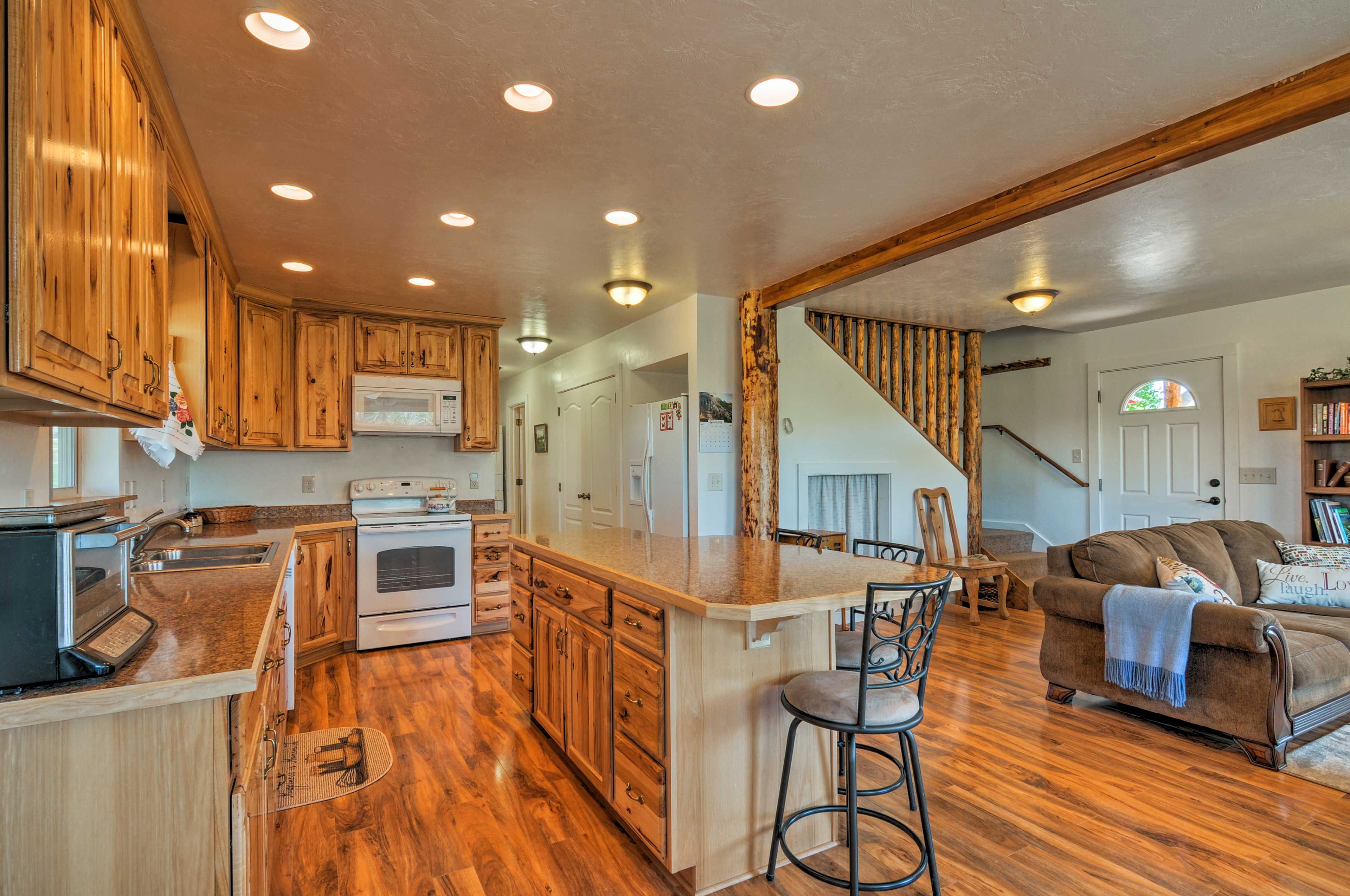 Kitchen | Cooking Basics | Island Seating | Spices | Coffee Maker