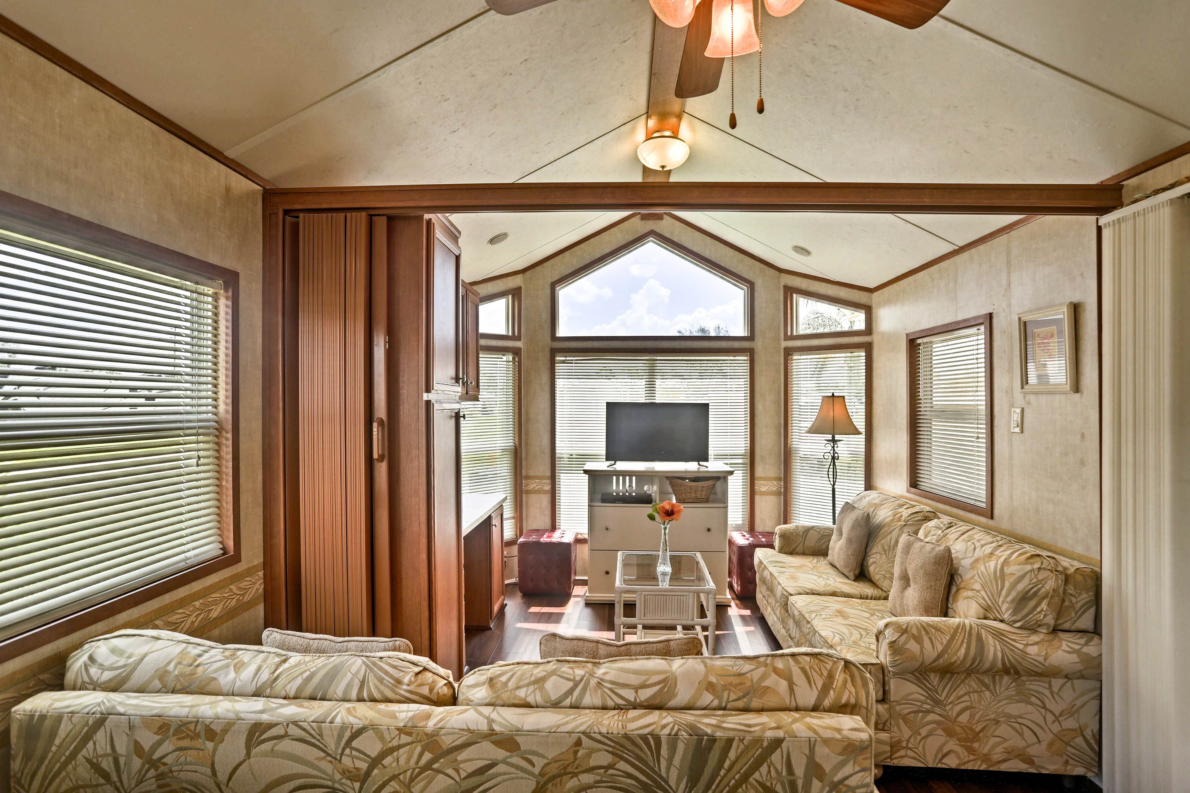 Step inside and relax in this beautiful living area!