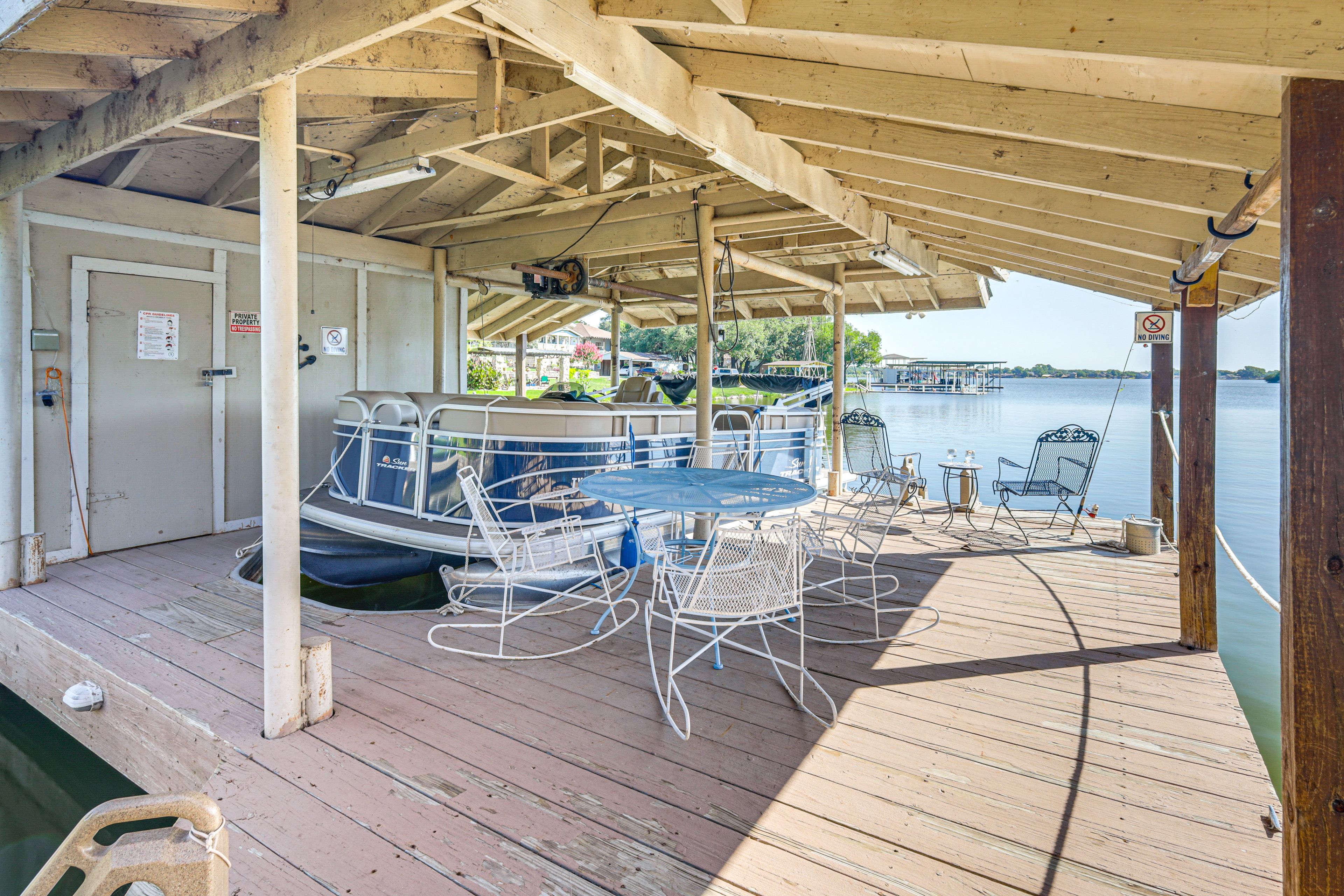 Private Covered Dock