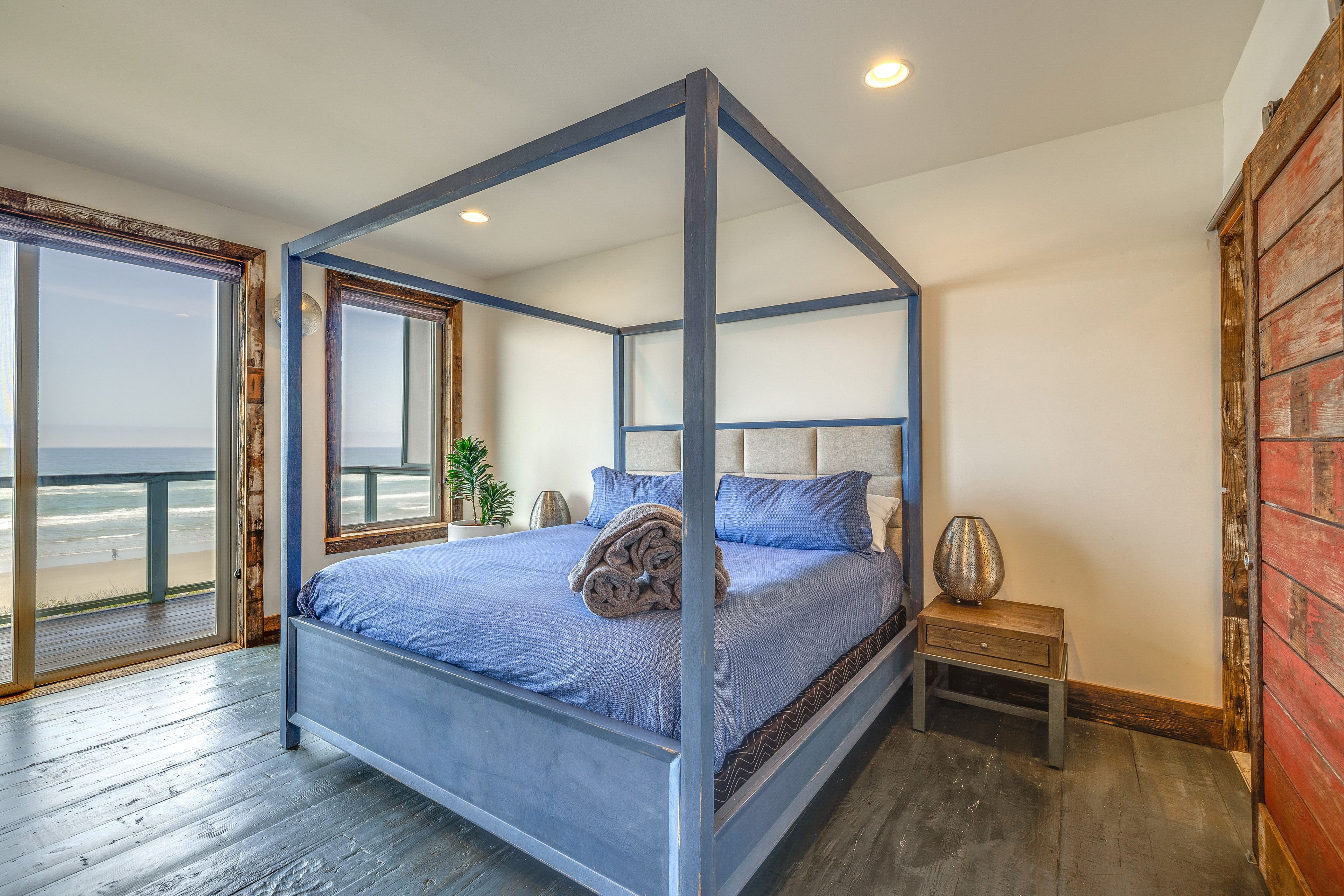 Bedroom 1 | King Bed | Gas Fireplace | Linens Provided
