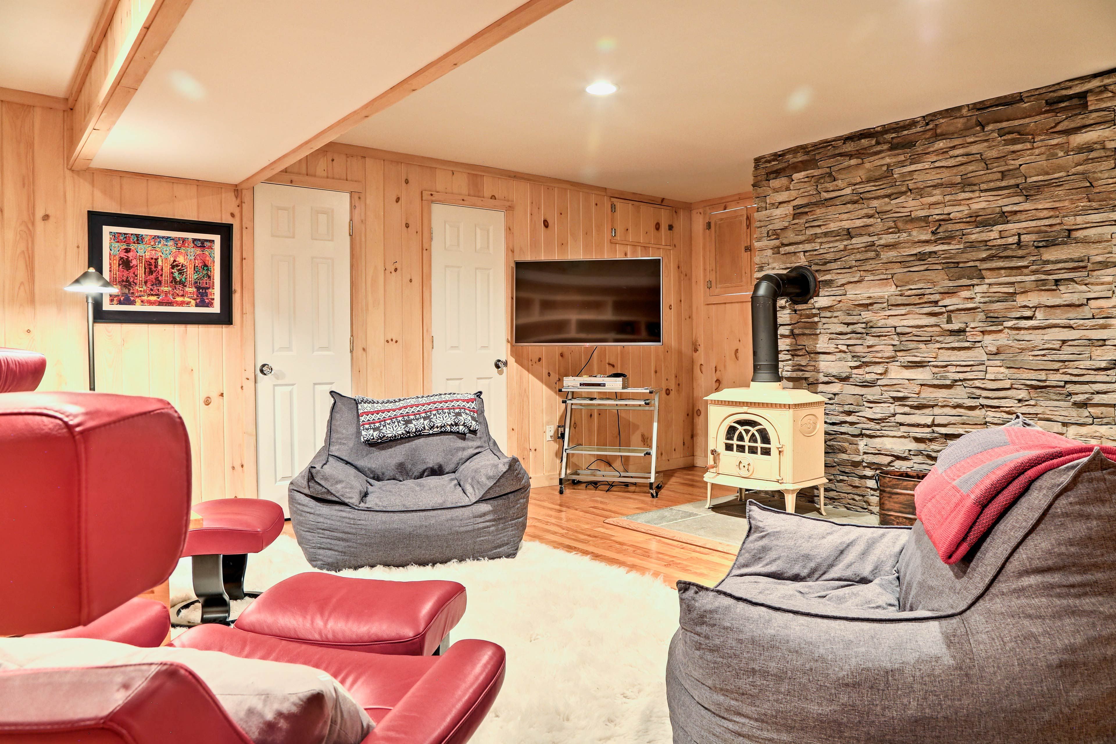 Den | Wood-Burning Stove