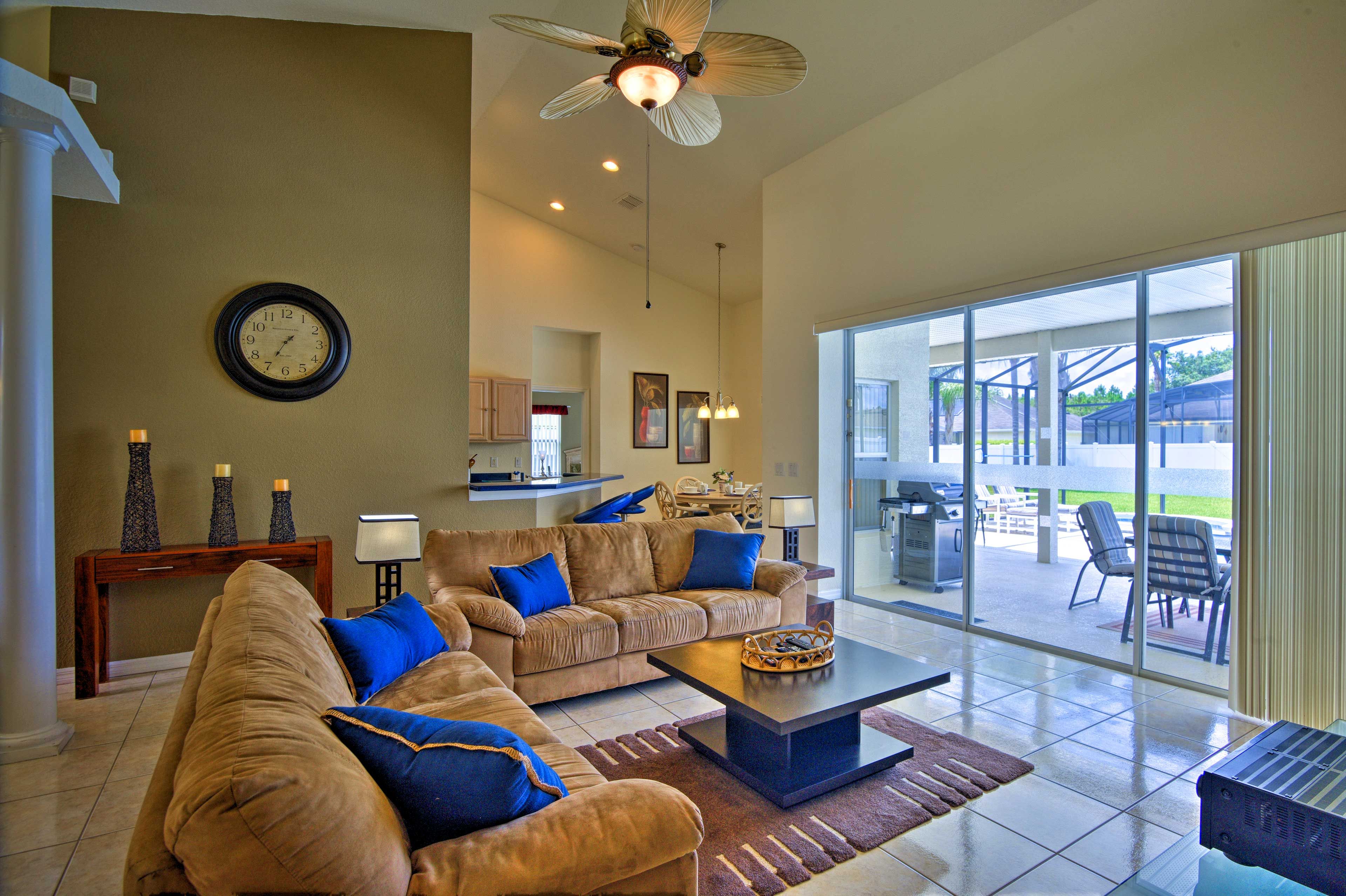 Living Room | Central A/C